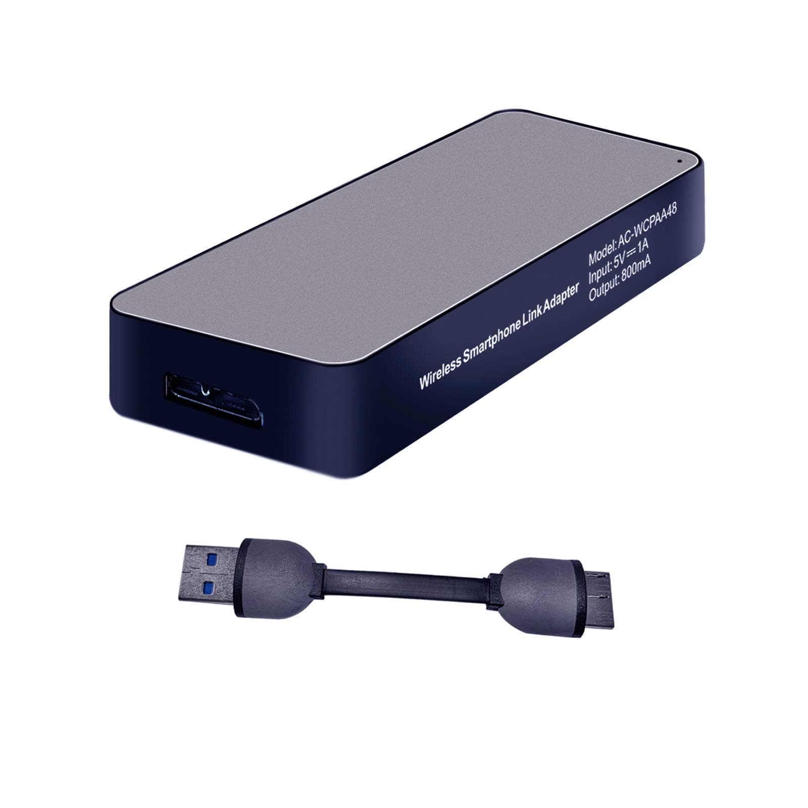 ATOTO AC-WCPAA48 Wireless CarPlay &Wired Android Auto Adapter - Compatible with iPhone & Android Phone - Let it work A6 Android car radio- Put CarPlay & Android Auto in an Adapter