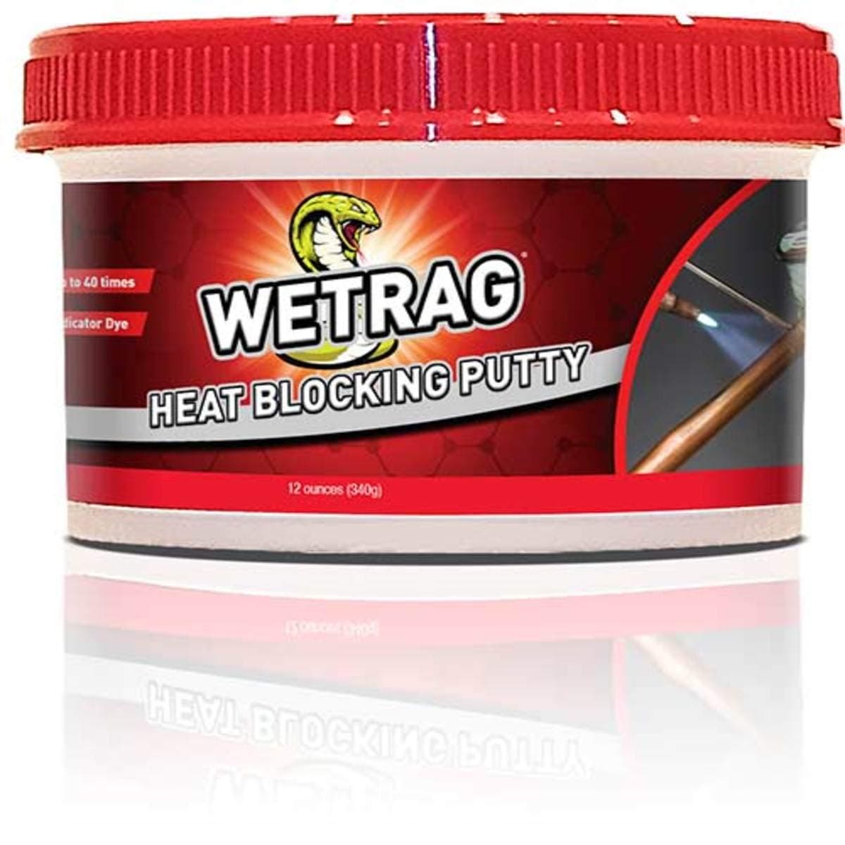 RT400P Viper WetRag Heat Blocking Putty 11.8 fl oz (350 ml) Jar