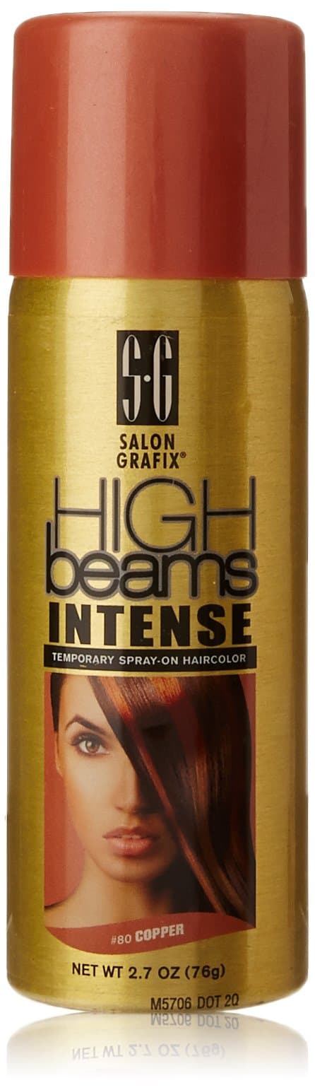 Salon GrafixHigh Beams Intense Temporary Spray - Copper for Unisex - 2.7 oz Hair Color