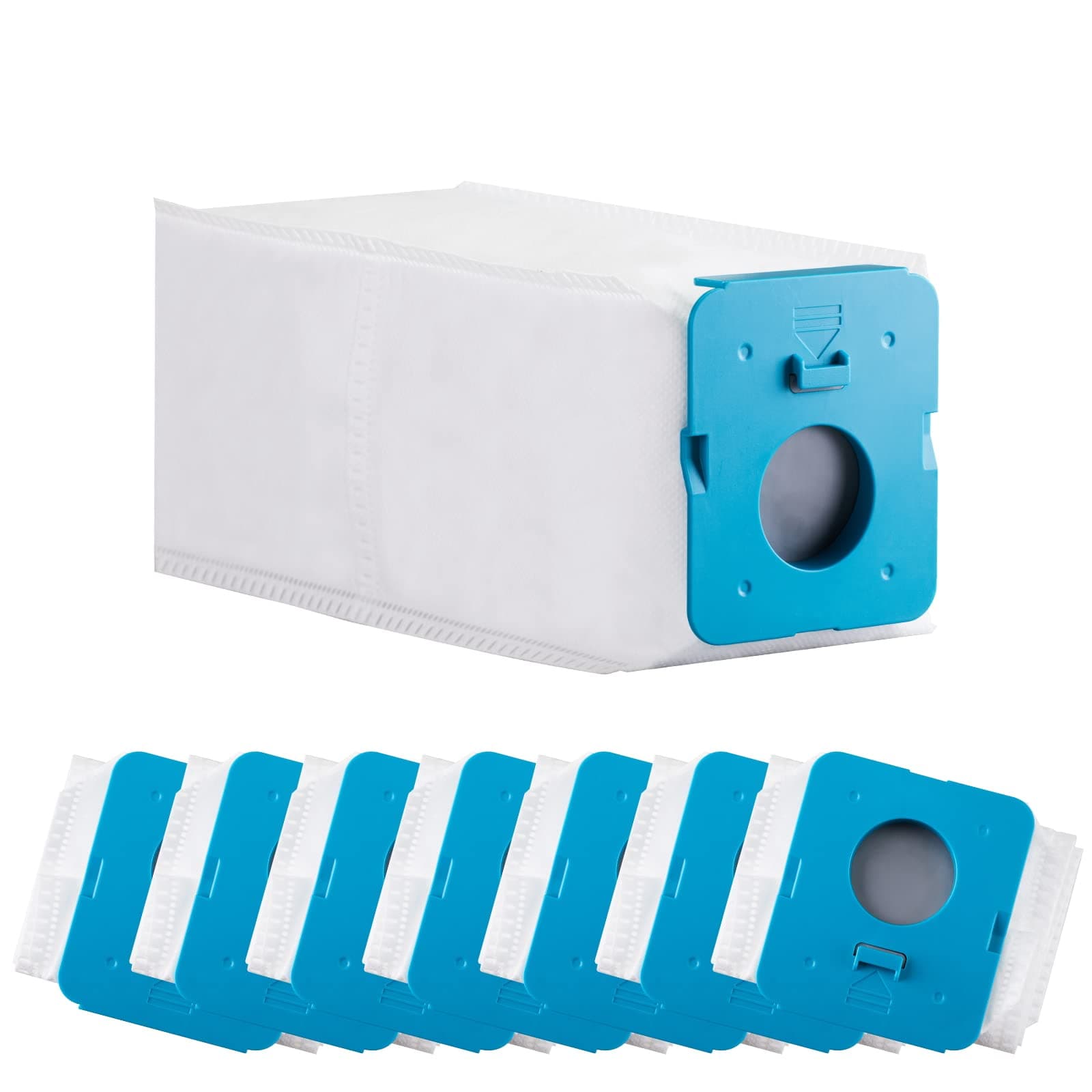 8 Pack VCA-ADB953 Dust Bag for Samsung BESPOKE Jet Cordless Stick Vacuum Cleaner, 2.5L Large Capacity Automatic Dust Collection Bag for All In One Clean Station