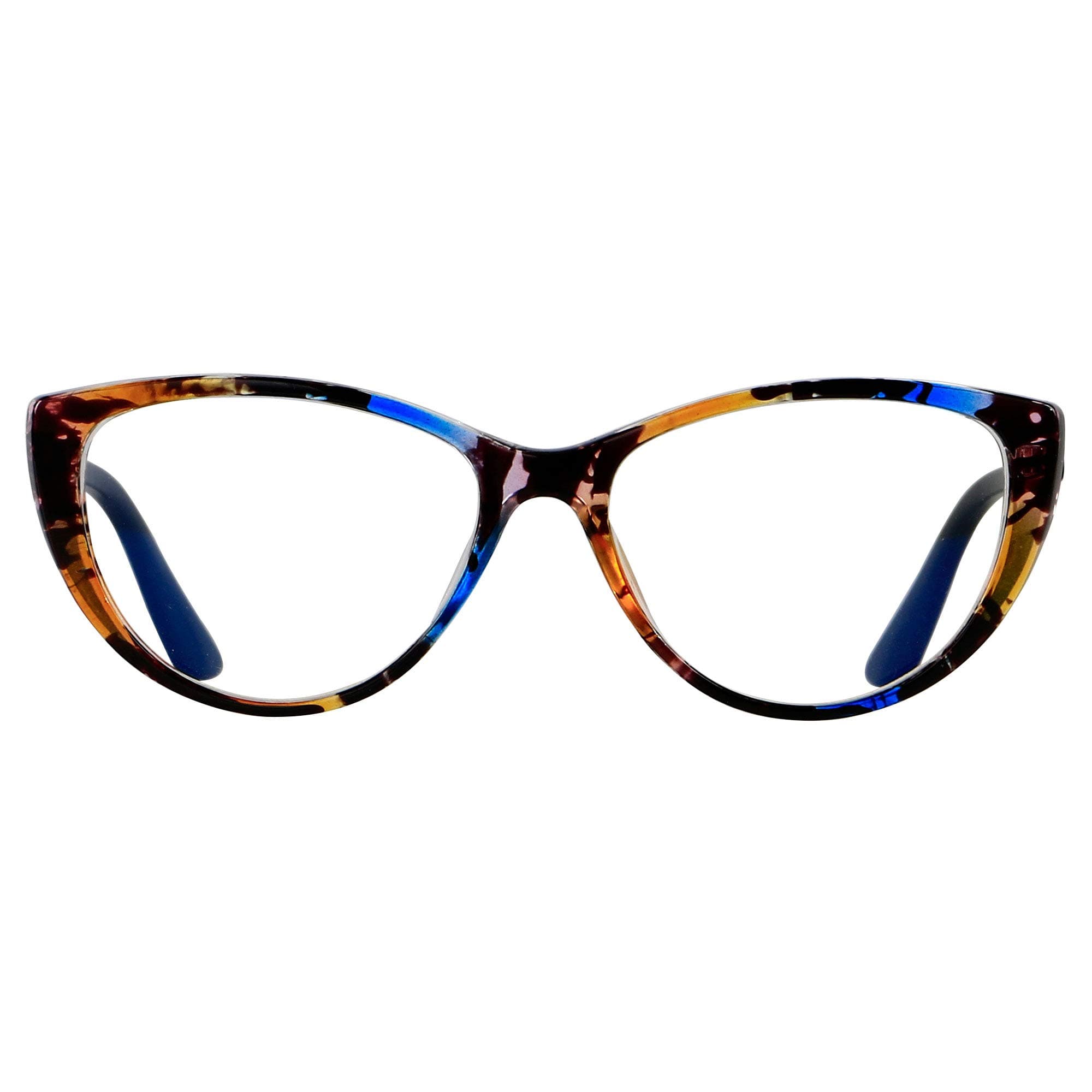 ANDWOOD Blue Light Blocking Glasses Women Bluelight Blocker Computer Cateye Clear Cat Eye Eyeglasses Frame AR003