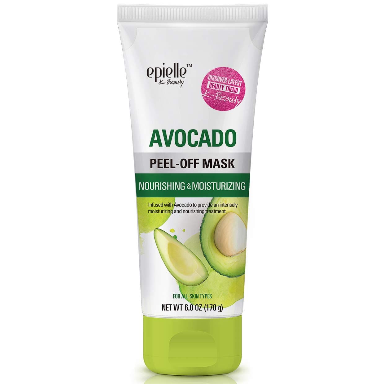 Epielle Avocado Peel-Off Mask, 6oz (1 pack)