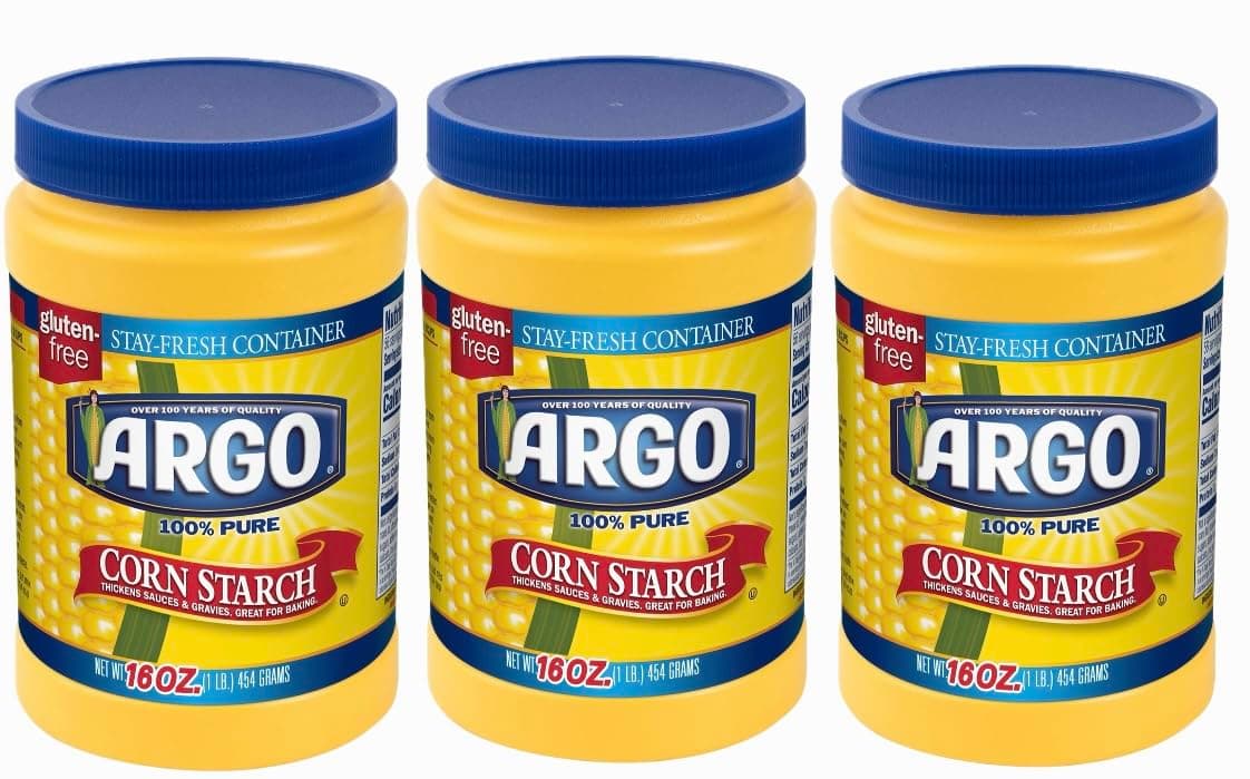 Argo 100% Pure CORN STARCH 454g (PACK OF 3)