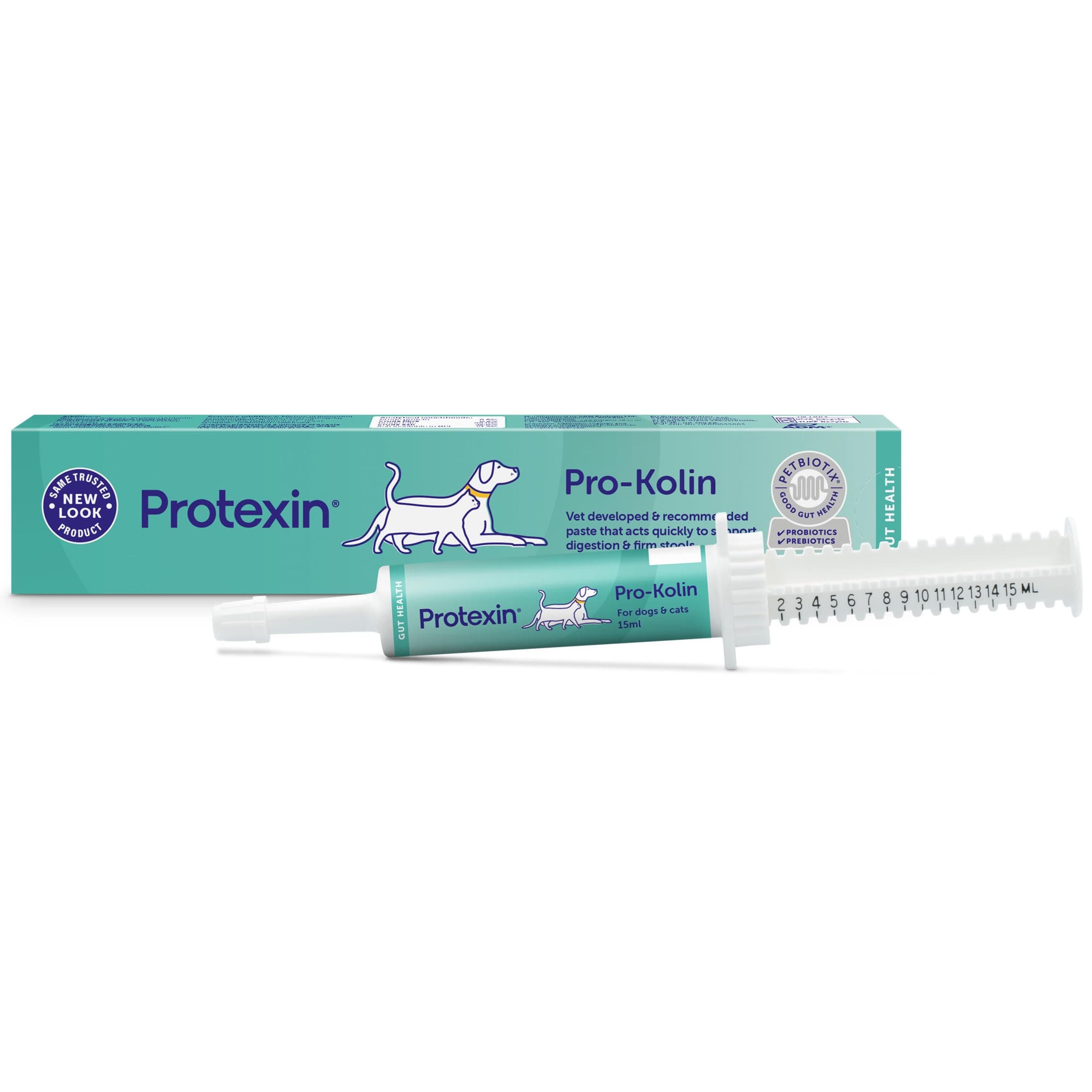 Protexin Prokolin+ Antidiarrhoeal Probiotic Paste (Size: 15 ml Syringe)