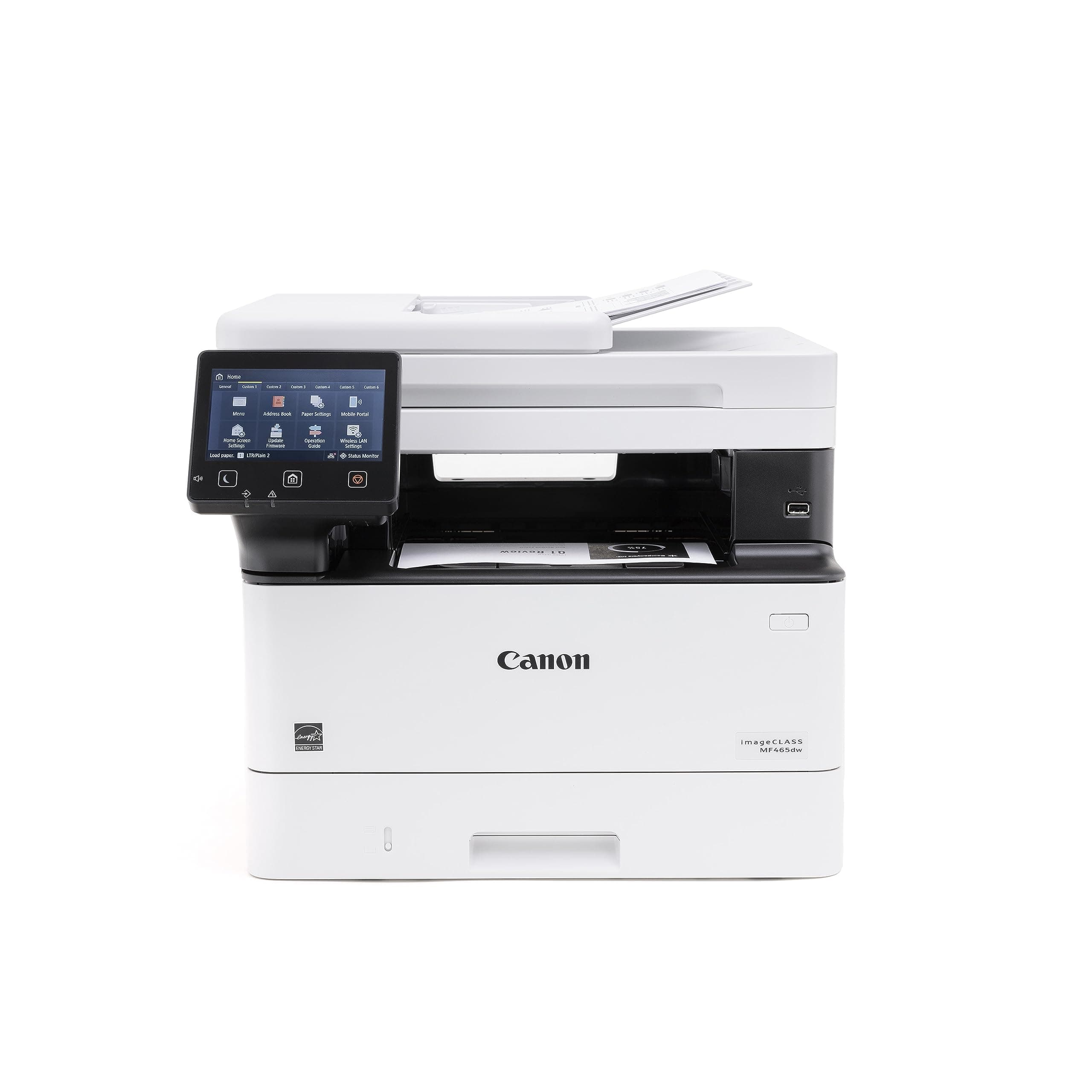 Canon imageCLASS MF465dw - All-in-One, Wireless, Mobile, Double-Sided Laser Printer, Expandable Paper Capacity