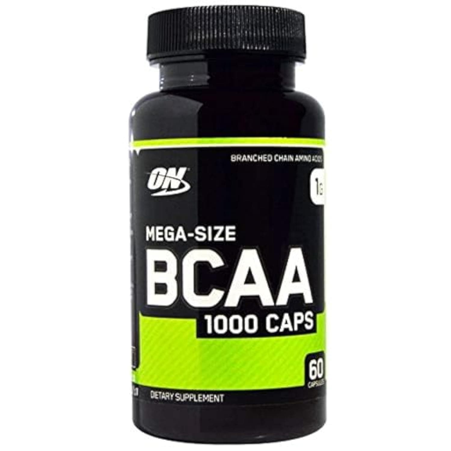 Optimum Nutrition, Bcaa 1000 Caps, Mega-size, 1 G, 60 Capsules