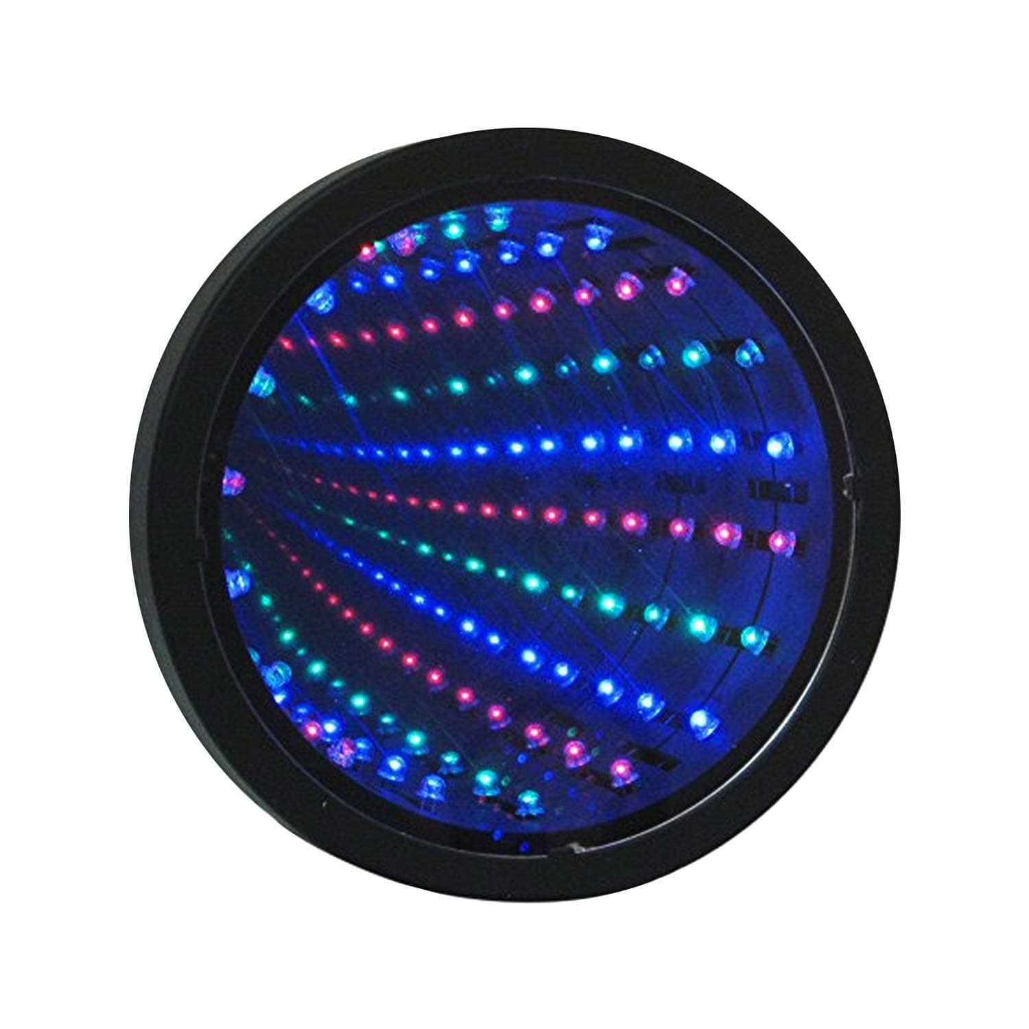 MH Trading Premium Infinity Sensory Mirror Battery or USB Powered Tunnel LED Lamp