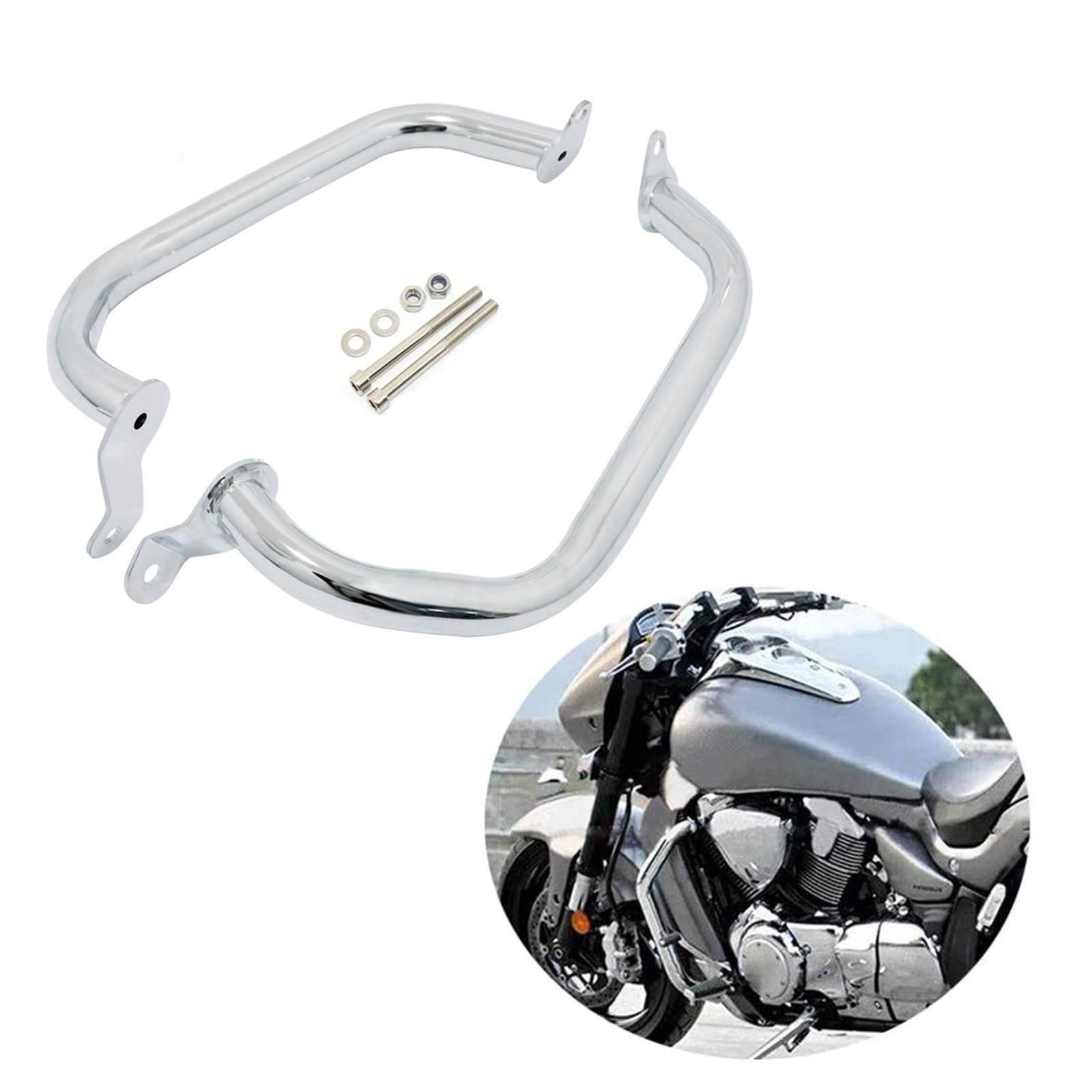 COPART Crash Bars Highway Engine Guards Bumper Protectors for Suzuki Boulevard M109R BOSS 2006-2022