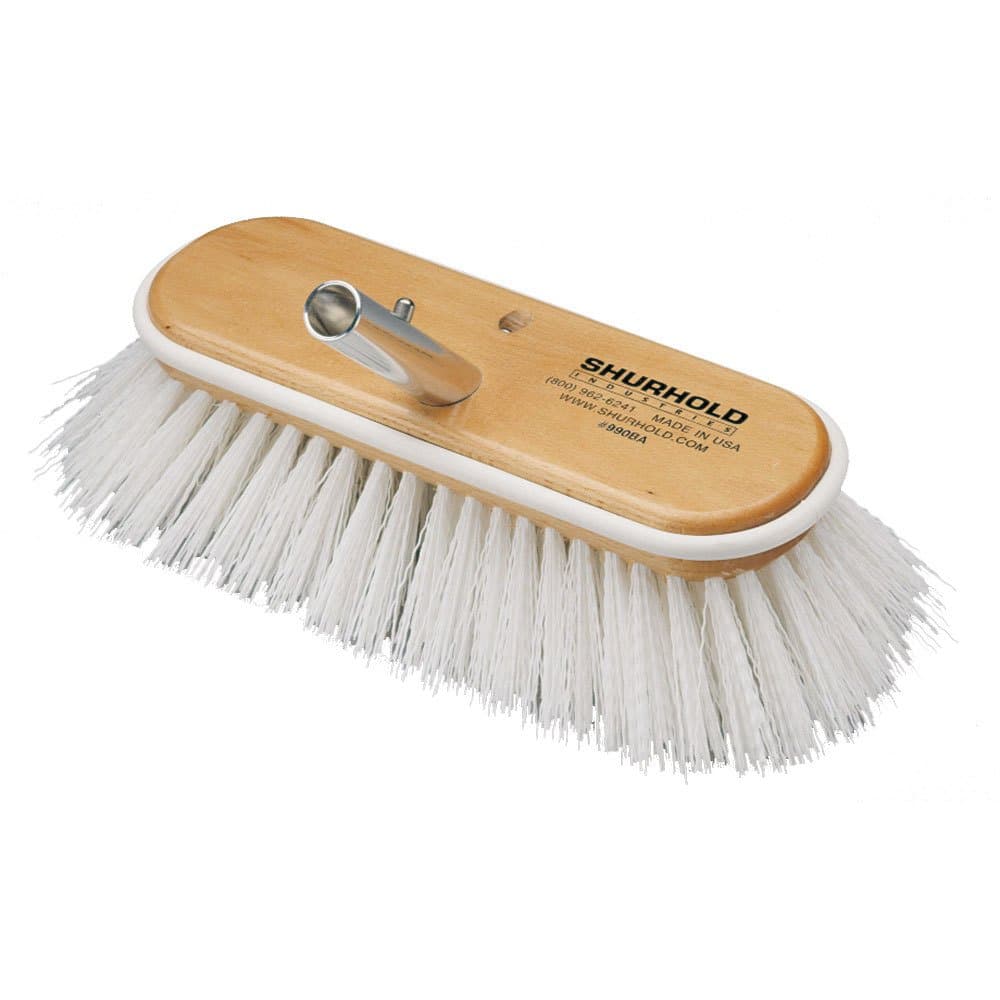 Brush 10" hard white fibres