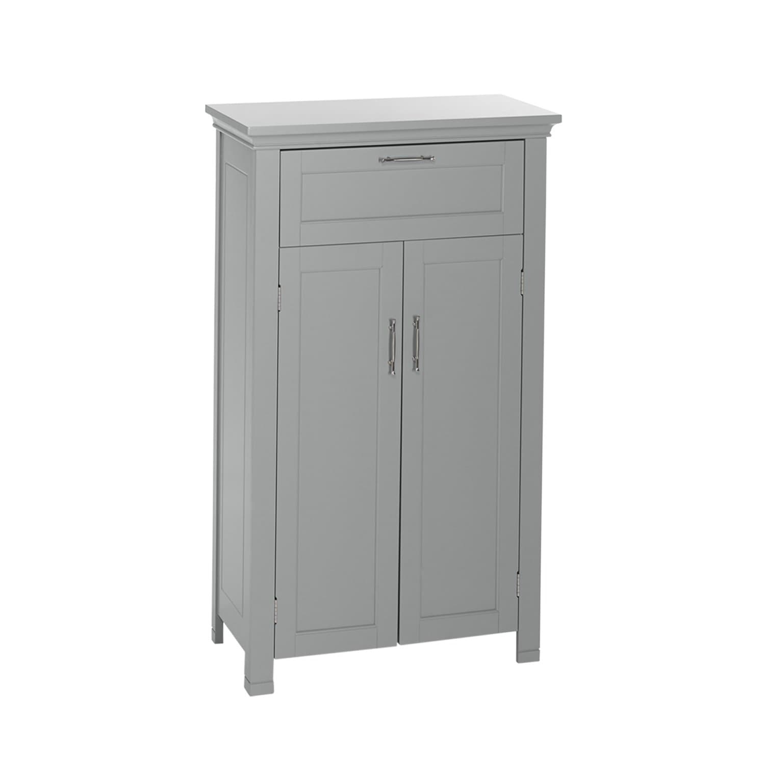 RiverRidge Somerset Two-Door Floor Cabinet, Gray