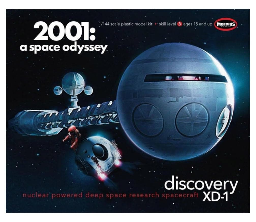 Moebius 1:144 2001 A Space Odyssey Discovery Spacecraft Model Kit