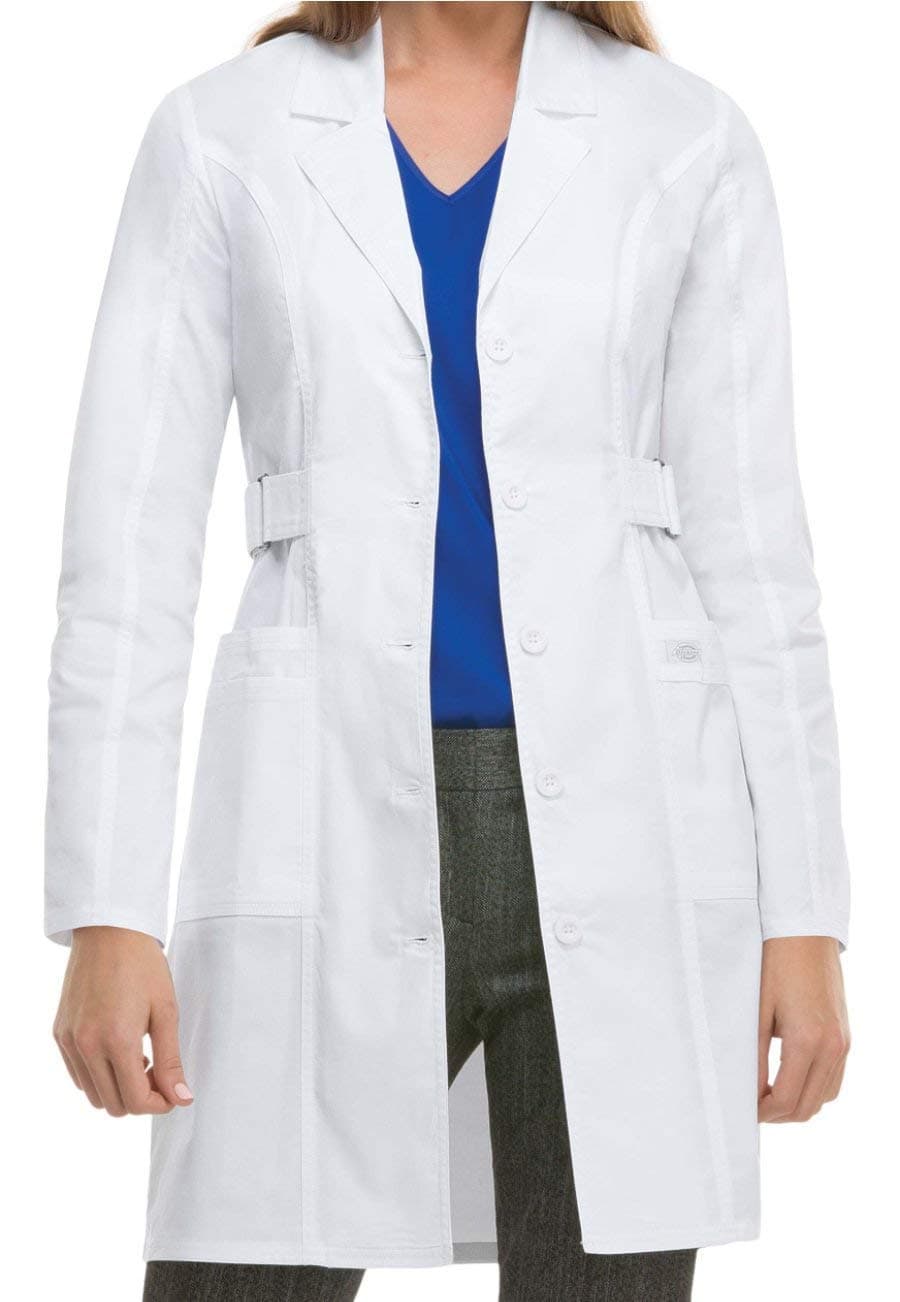 CLASORA Men's White large Lab Coat (Lab Apron)