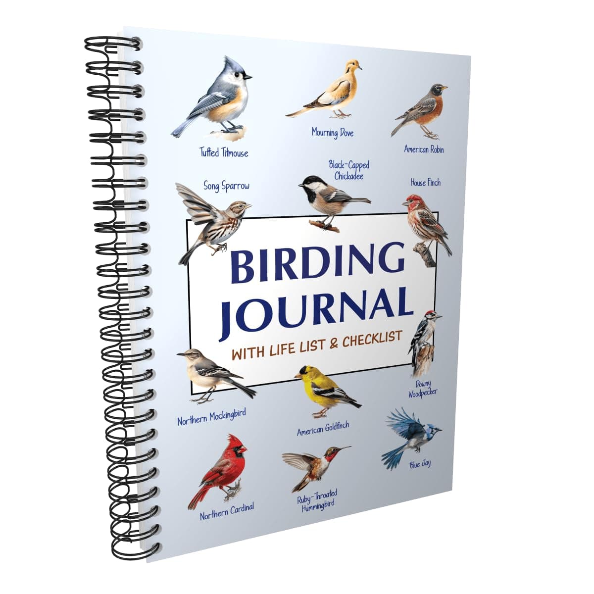 Birding Journal with Life List & Checklist A5