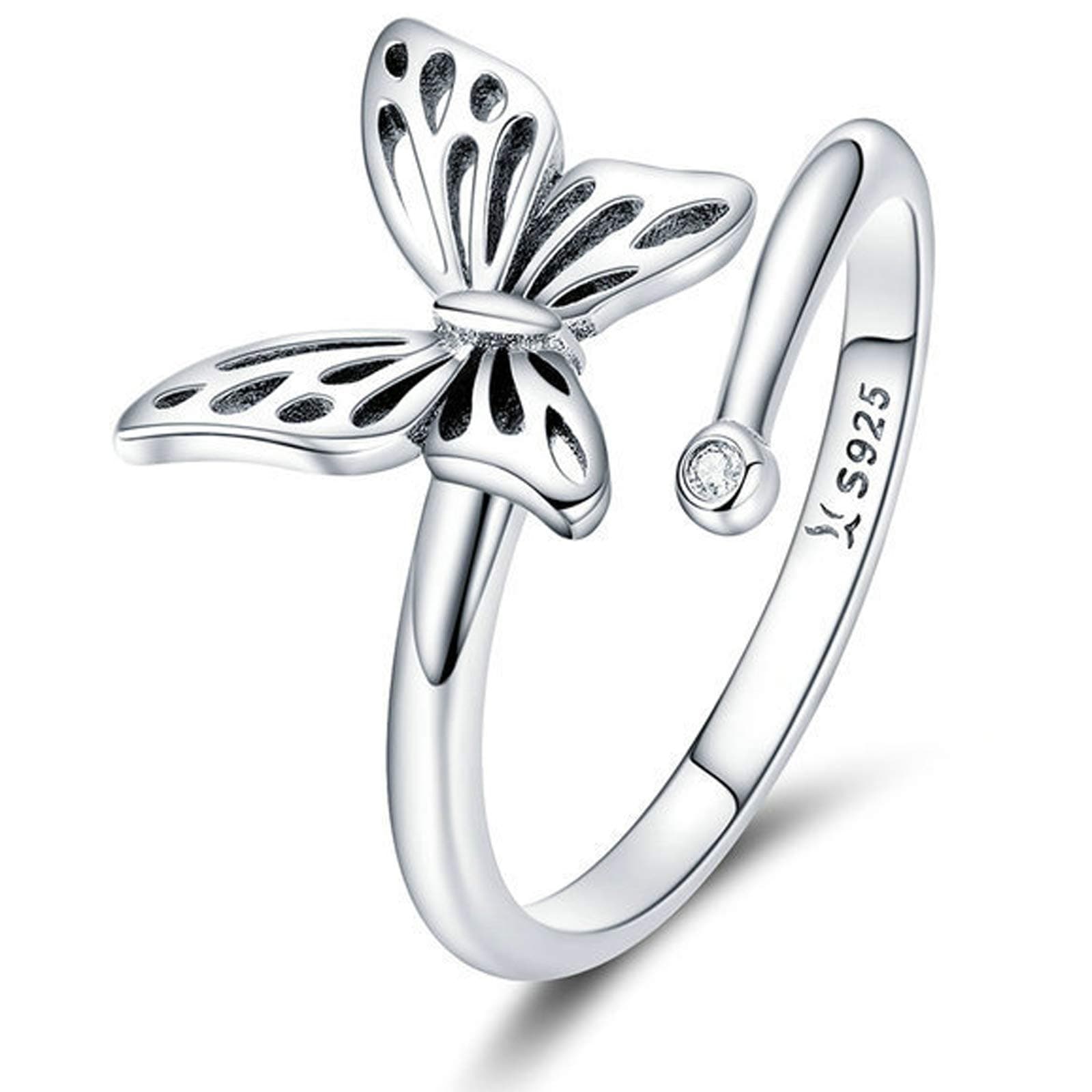 Butterfly ring for women