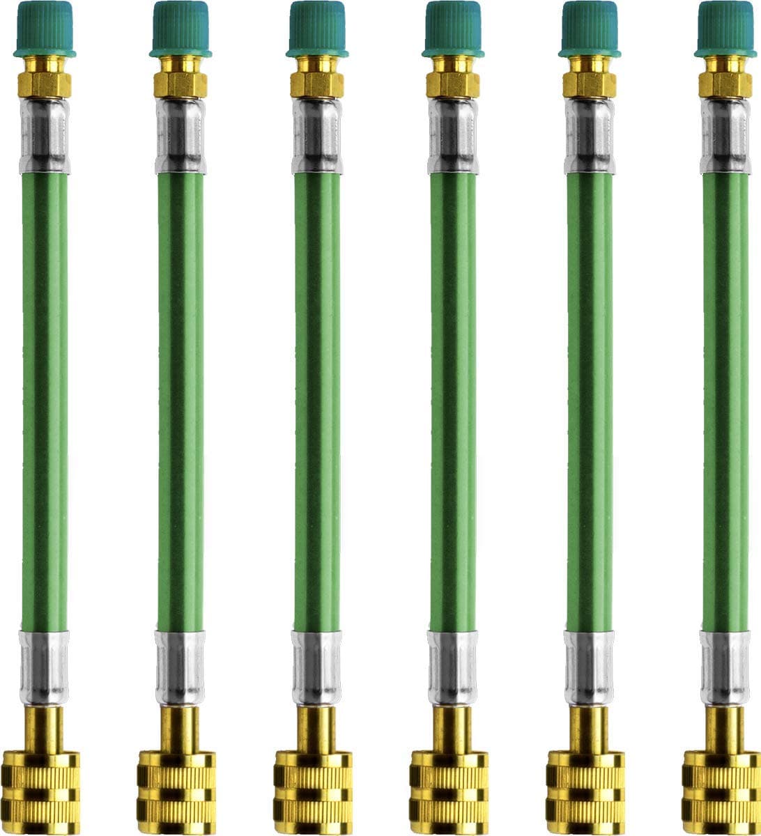 Leak Saver Direct Inject Ultimate 6-Pack | 3-in-1 AC Refrigerant Leak Sealer | with UV Dye & Moisture Remover | for Most HVAC Systems Up to 5 Tons - Professional AC Leak Sealer - AC Stop Leak