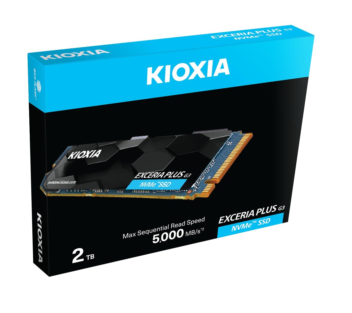 KIOXIA EXCERIA 2TB plus G3 NVMe™ SSD