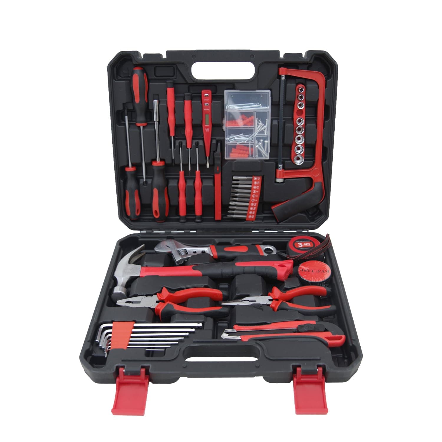 HANTINSTOM 108p Household Tools Kit Essential Home Repair Set