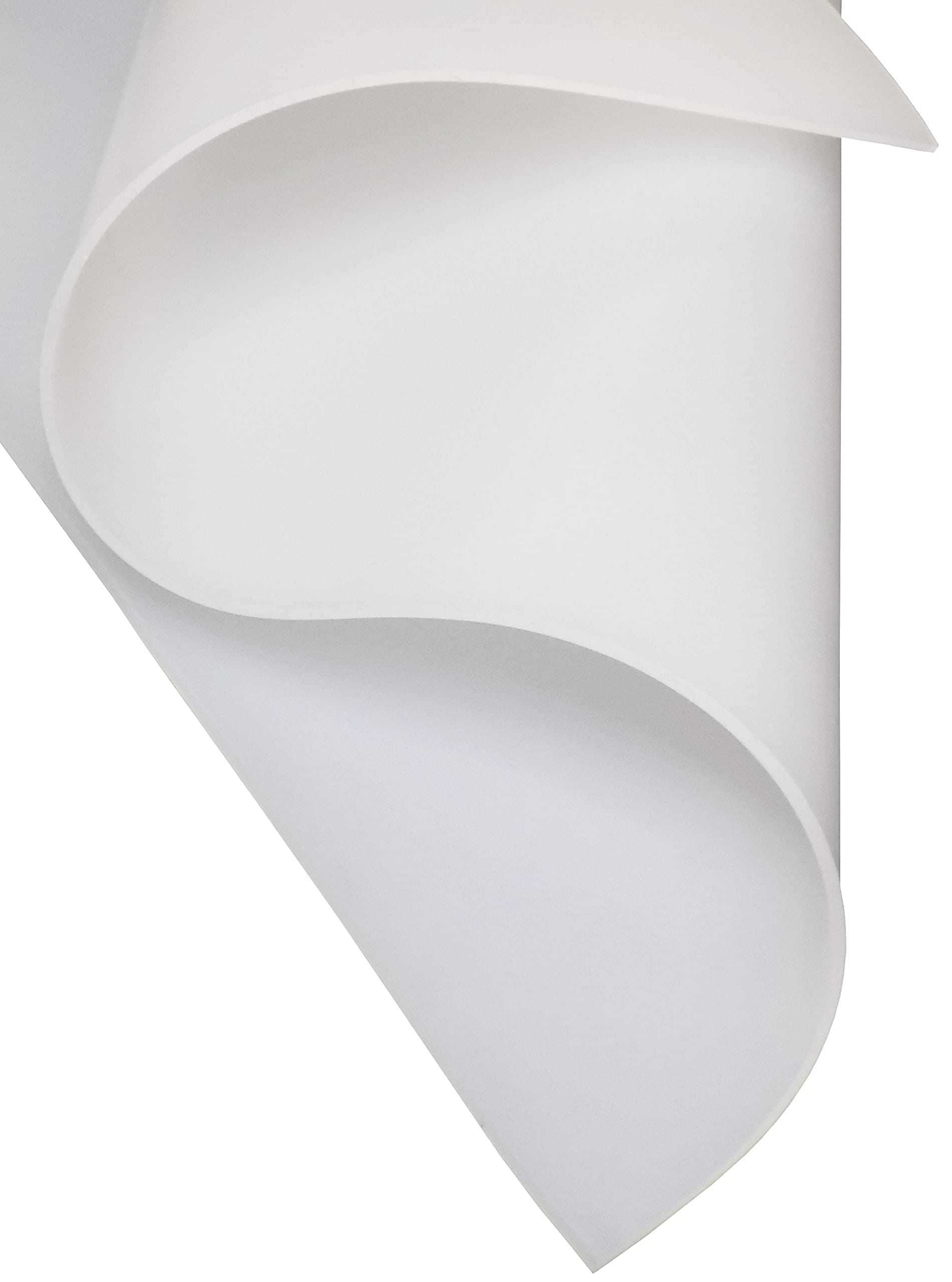 Silicone Rubber Sheet, 50A 1/16 x 9 x 12", Food Grade, Made in the USA, No Adhesive Backing, High Temp Material for Gaskets Covers Lids Sealing