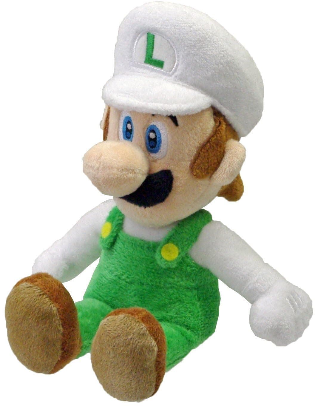 "Nintendo Official Super Mario Fire Luigi Plush, 8""", multi-colored (1250)
