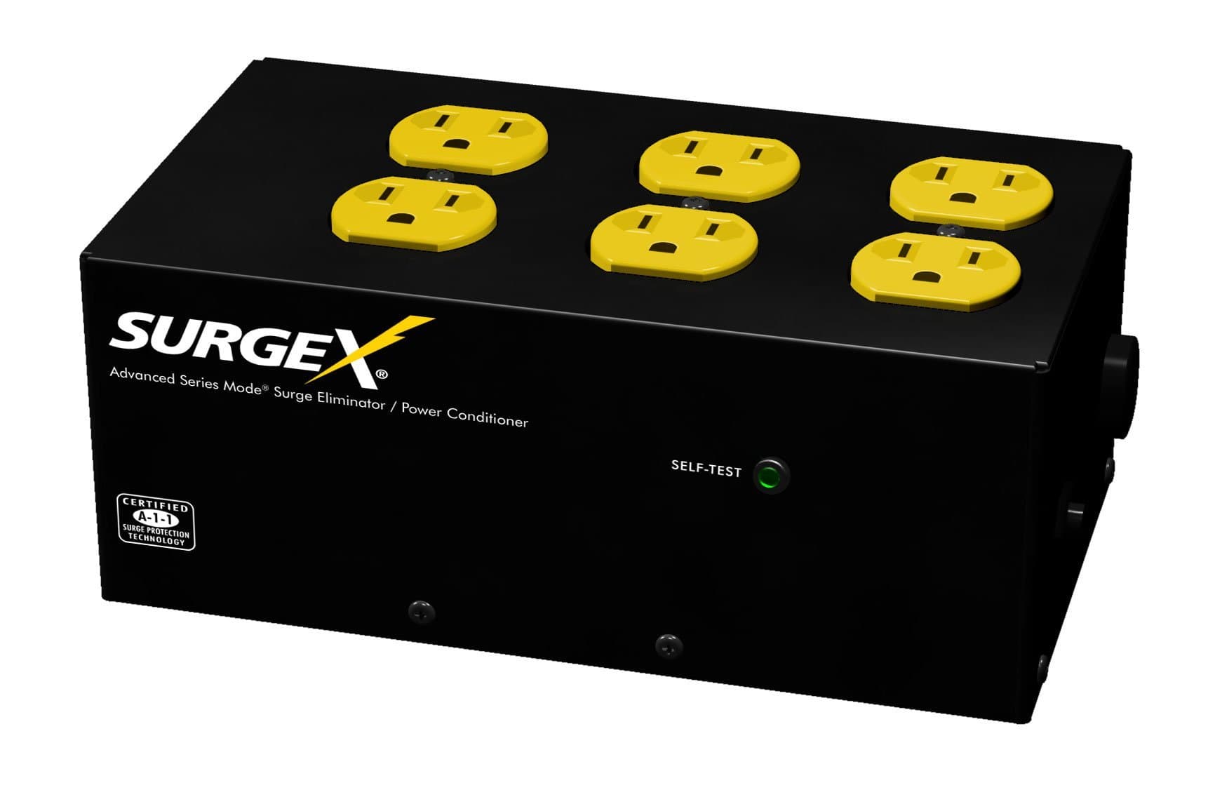 SurgeX SA-966 Standalone Surge Eliminator - 120 Volt, 8 Amp - Surge Protector/Noise Filter