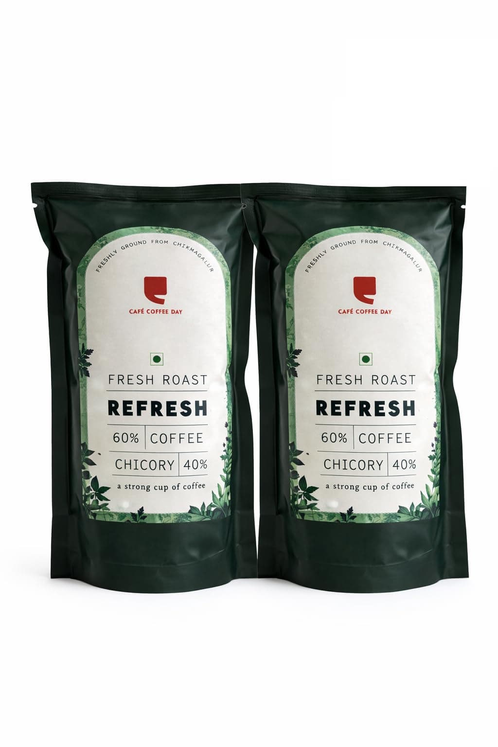 Filter Coffee Powder Refresh 60% Coffee - 40% Chicory) 200 g (Pack of 2)