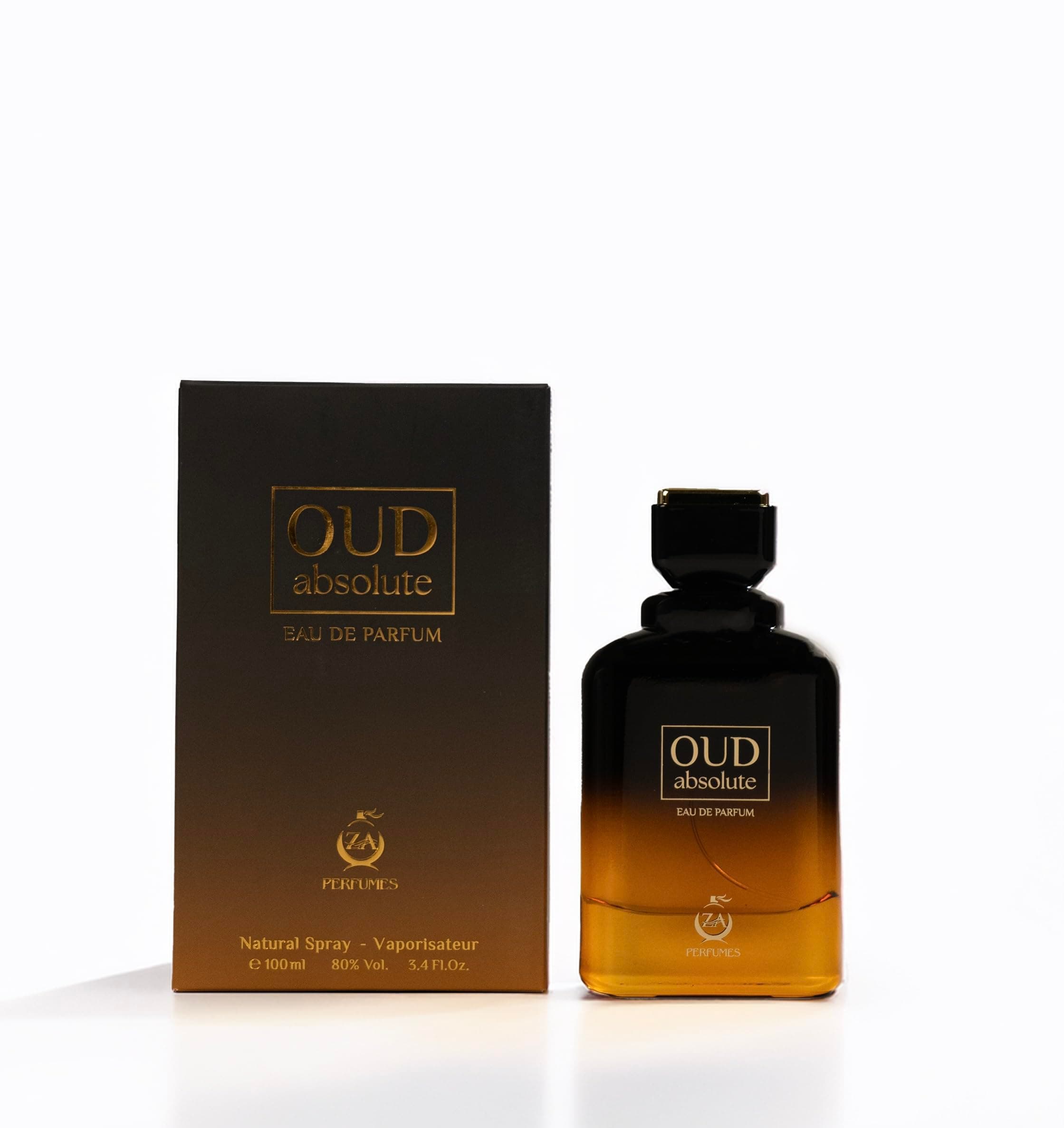 Oud Absolute Leather Eau de Parfum 100ml by Zahrat Al Aqsa | Unisex Fresh Spicy Amber & Woody Fragrance