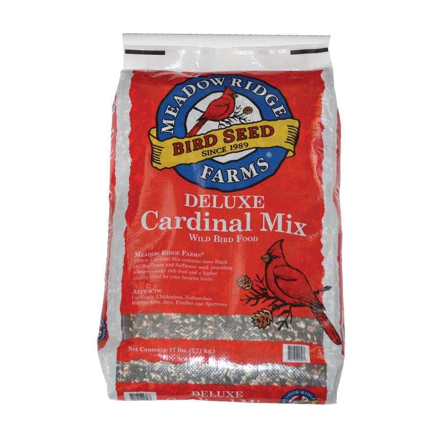 Deluxe Cardinal Bird Seed Mix, 17-Pound Bag
