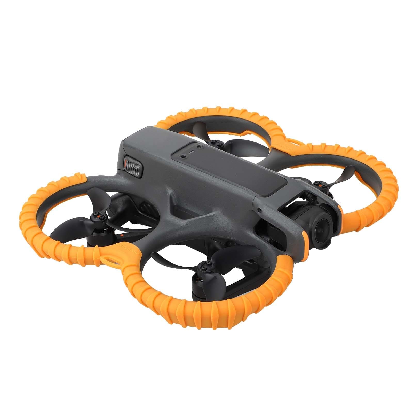 Avata 2 Propeller Guard Protector, Anti-Collision Prop Bumper Silicone Protective Cover Ring for DJI Avata 2 Accessories (Orange)