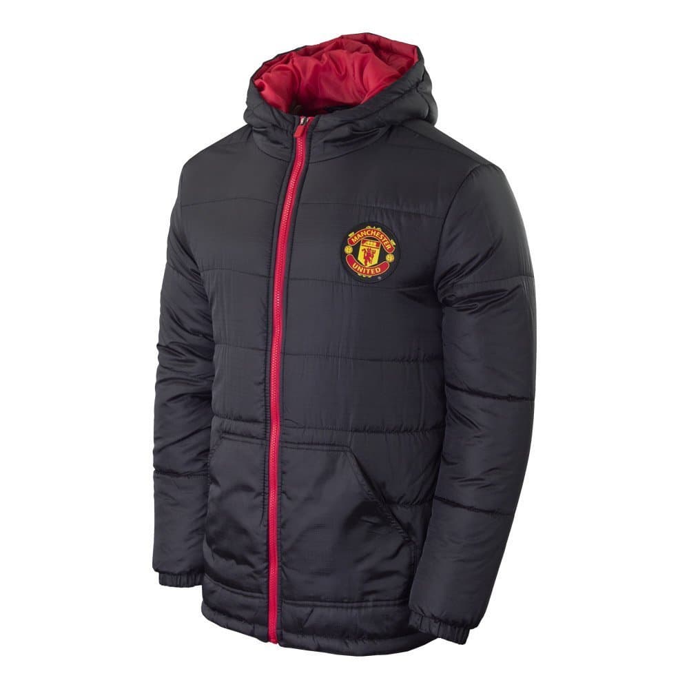 Manchester United Mens Light Down Jacket-Home-Large