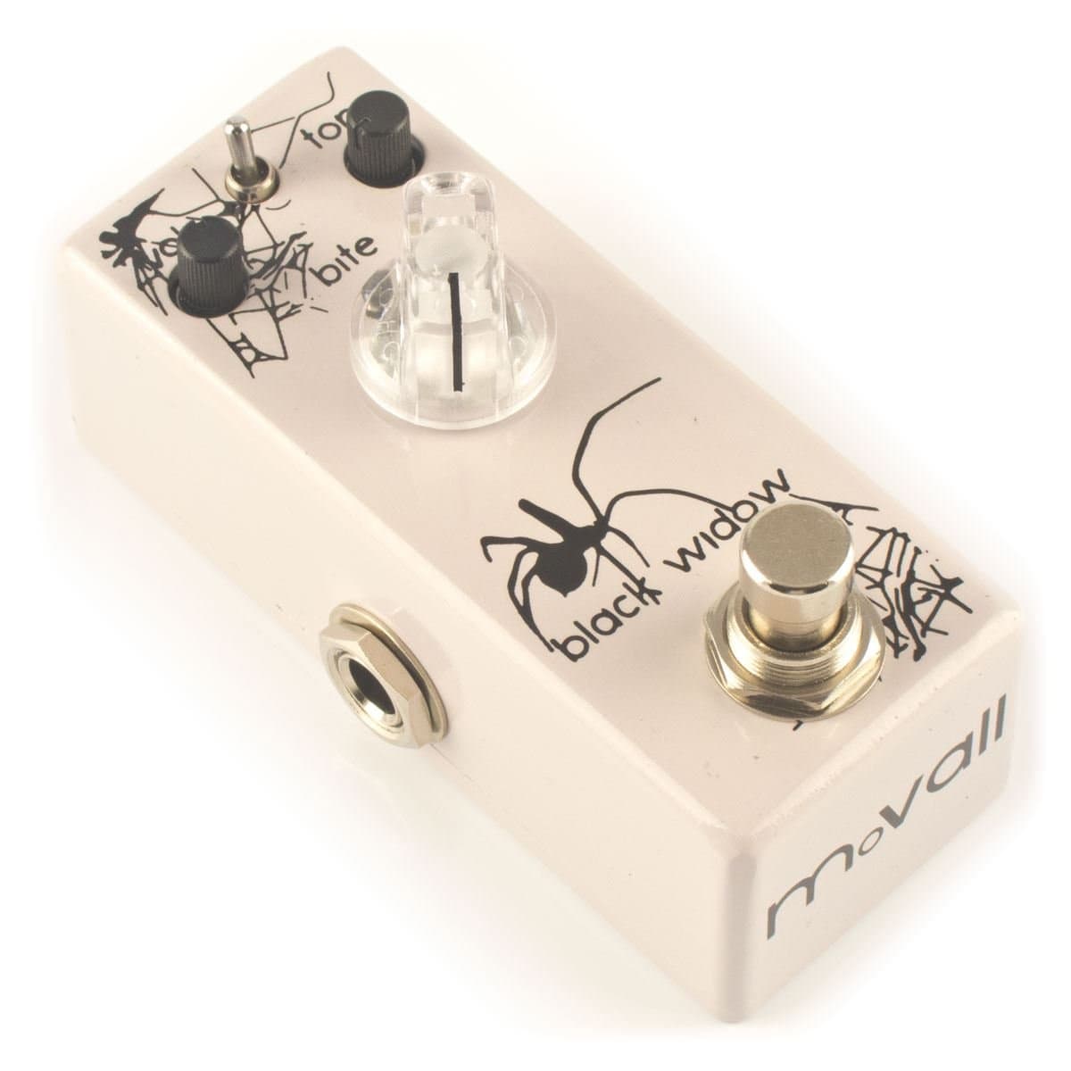 Movall Audio Mini Demon MM-02 Black Widow | Overdrive Micro Pedal | True Bypass