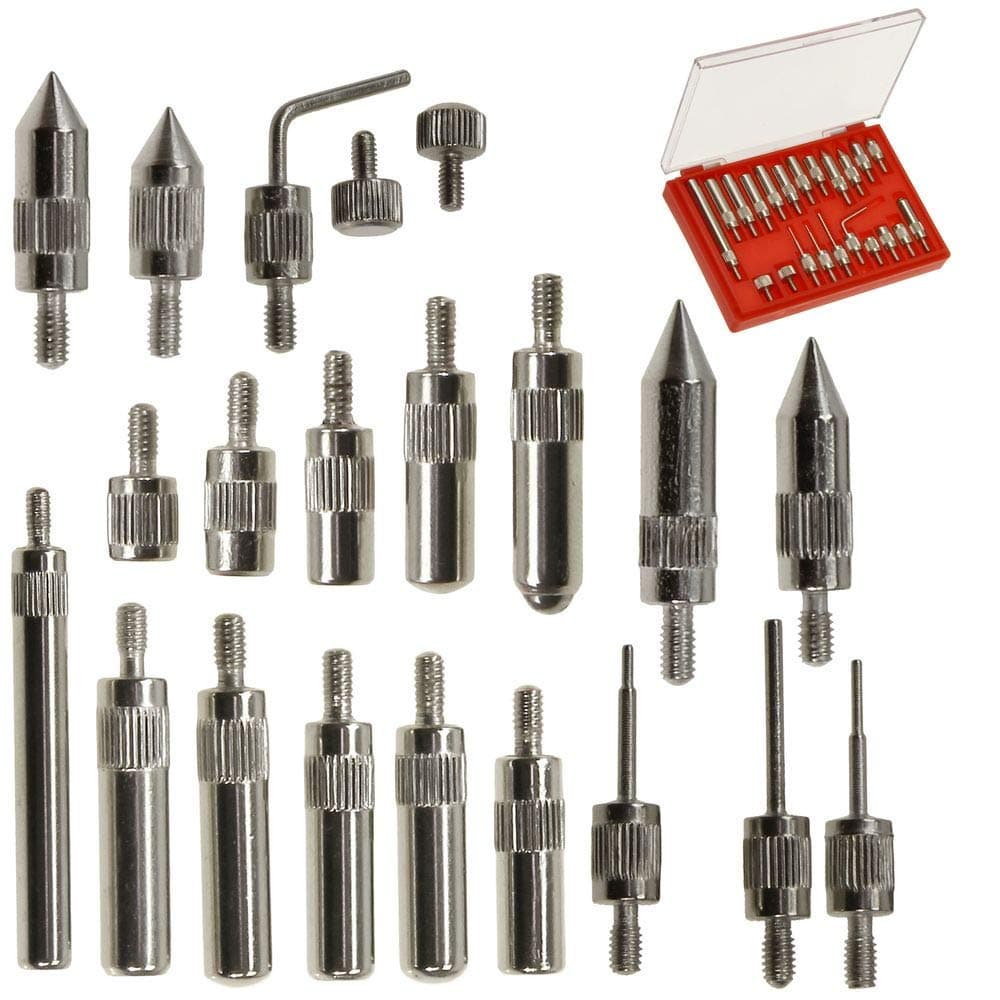 TÜRLENPremium 22 pc Dial/Digital Indicator End Tip Point Set