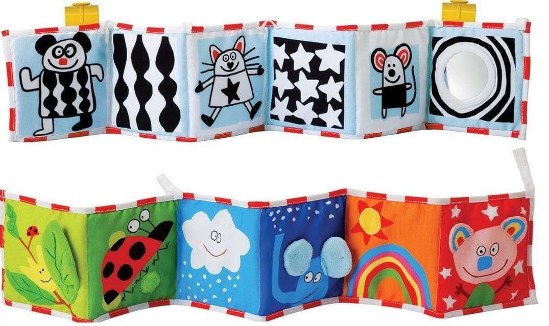Baby Animal Cloth Book Infant Intelligence Development Toy Bed Cognize Books