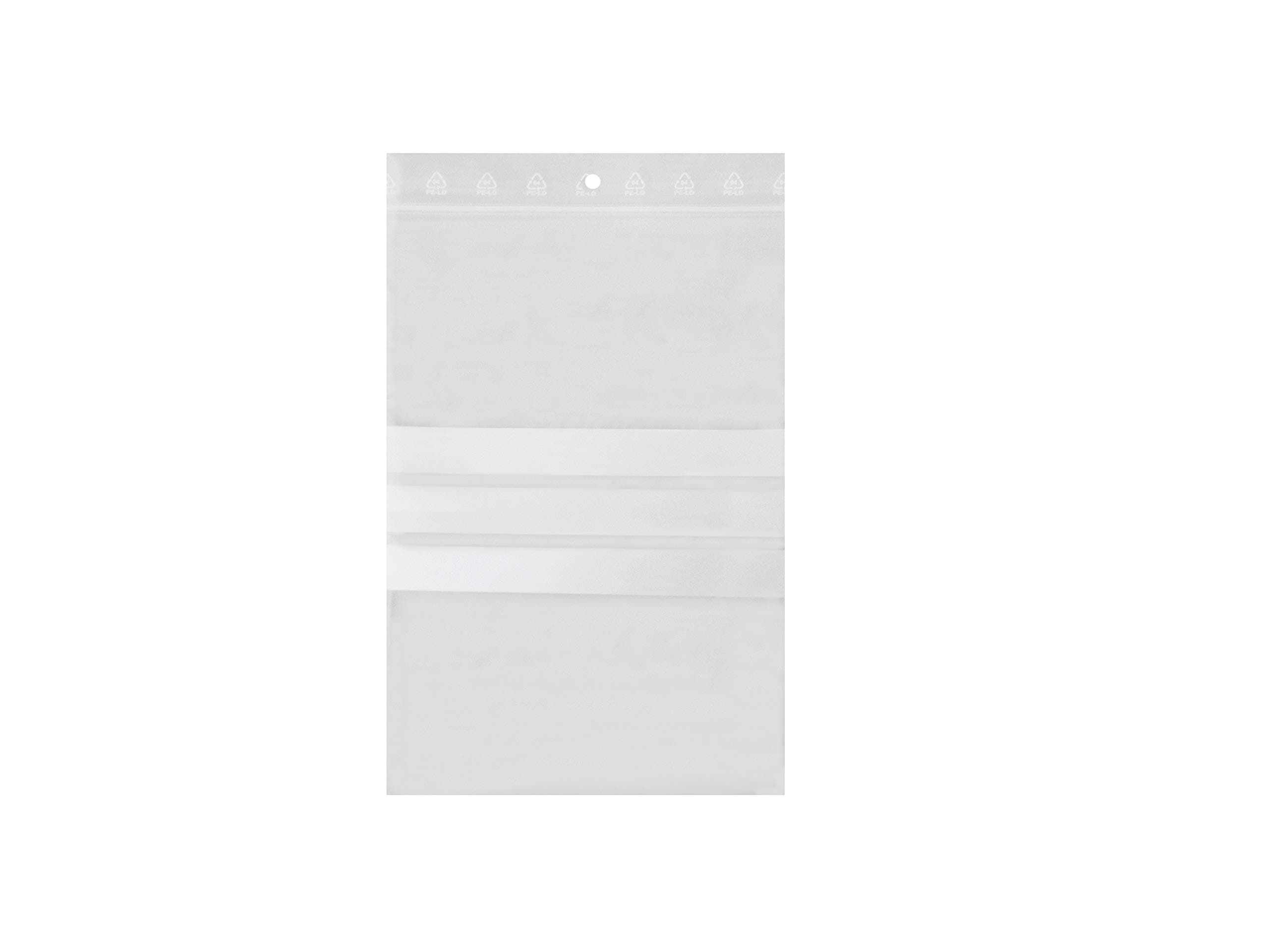 Card dozio Polythene Envelope with Zip Closure, 1000 Pieces