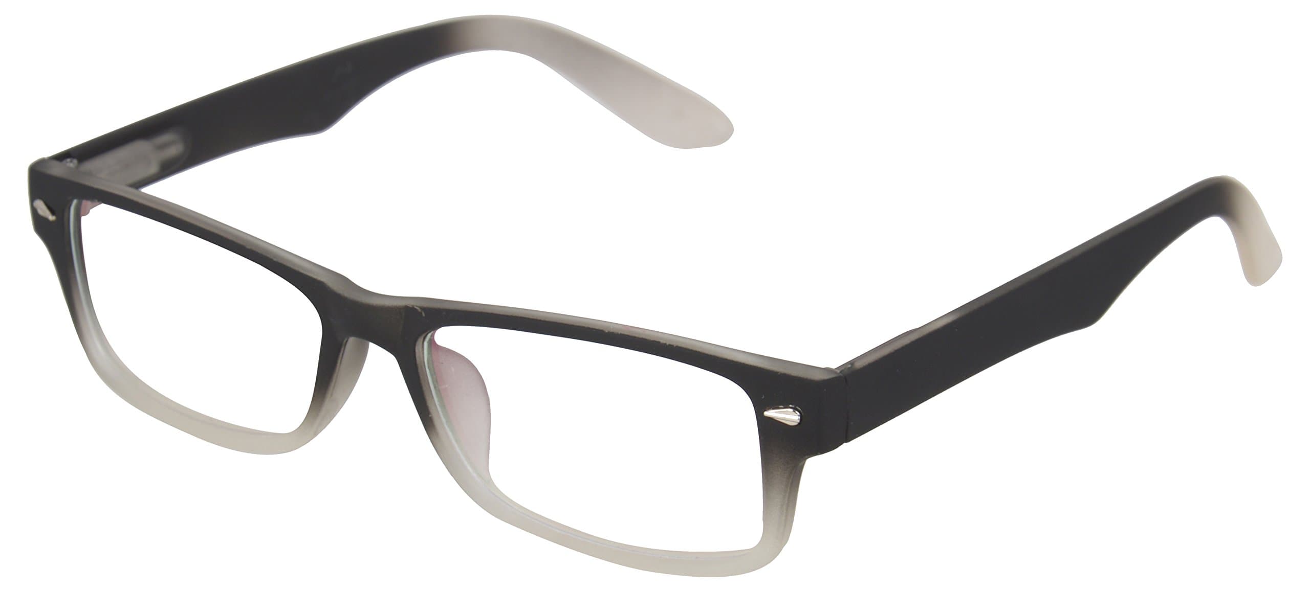 Faddish Rimmed Rectangular Unisex Spectacle Frame (BO50BWTRT|50)
