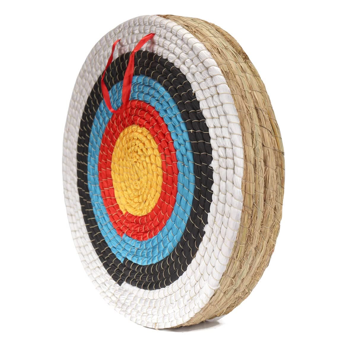 Archery Targets for Backyard Hand-Made Straw Archery Target for Recurve Bow Compound Bow or Longbow 20 Inches Traditional Bow Arrow Target for Kids Youth Adult Archery Hunting Practice