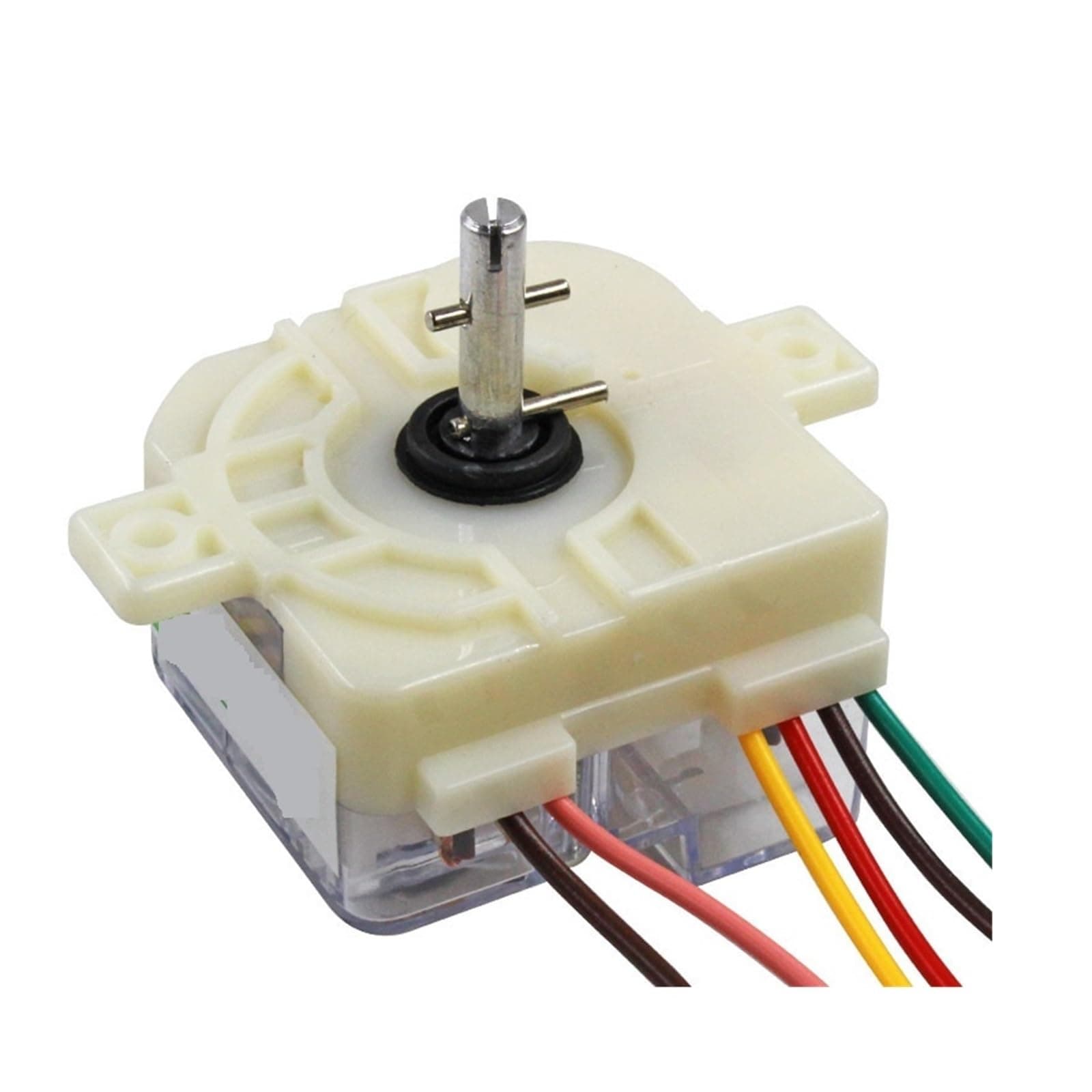 MiJob 6 Wire 180 Degree Washing Machine Timer Washing Machine Timer Switch Wash Timer Semi-Automatic Double-Cylinder Washing Machine