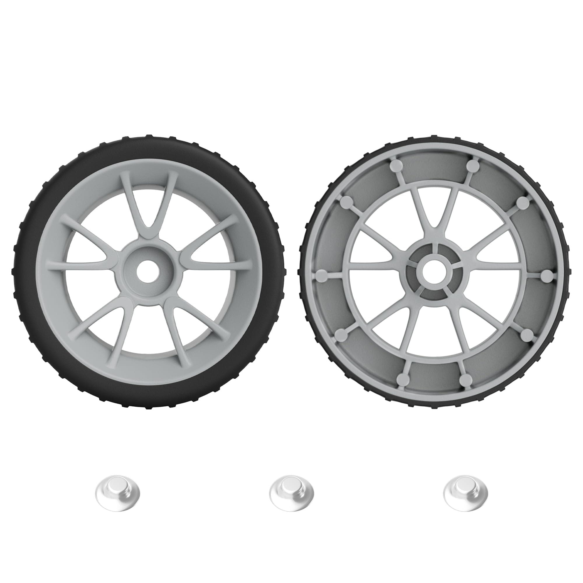 3.5 Inch Cooler Replacement Wheels for Igloo 28 Qt - Silent Wheel Kit, 2-Pack