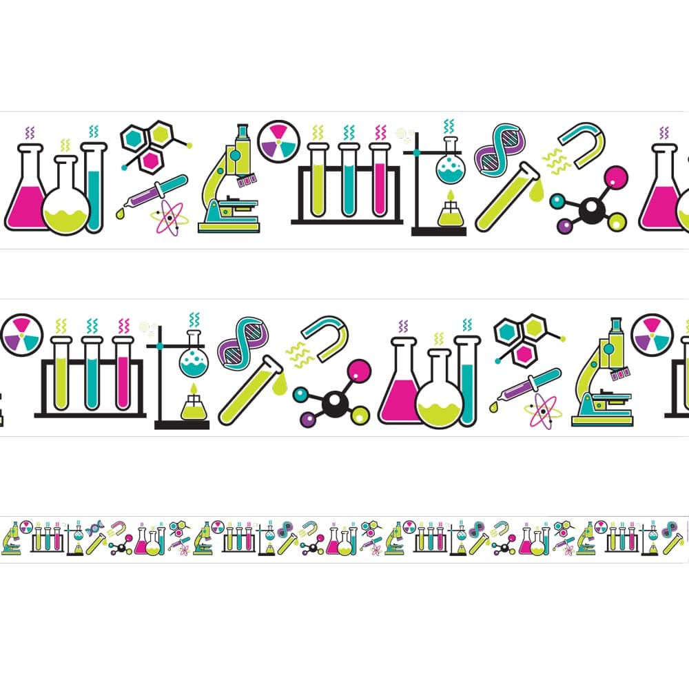 Science Tools Display Borders/Trimmers. Packs of 12 metres