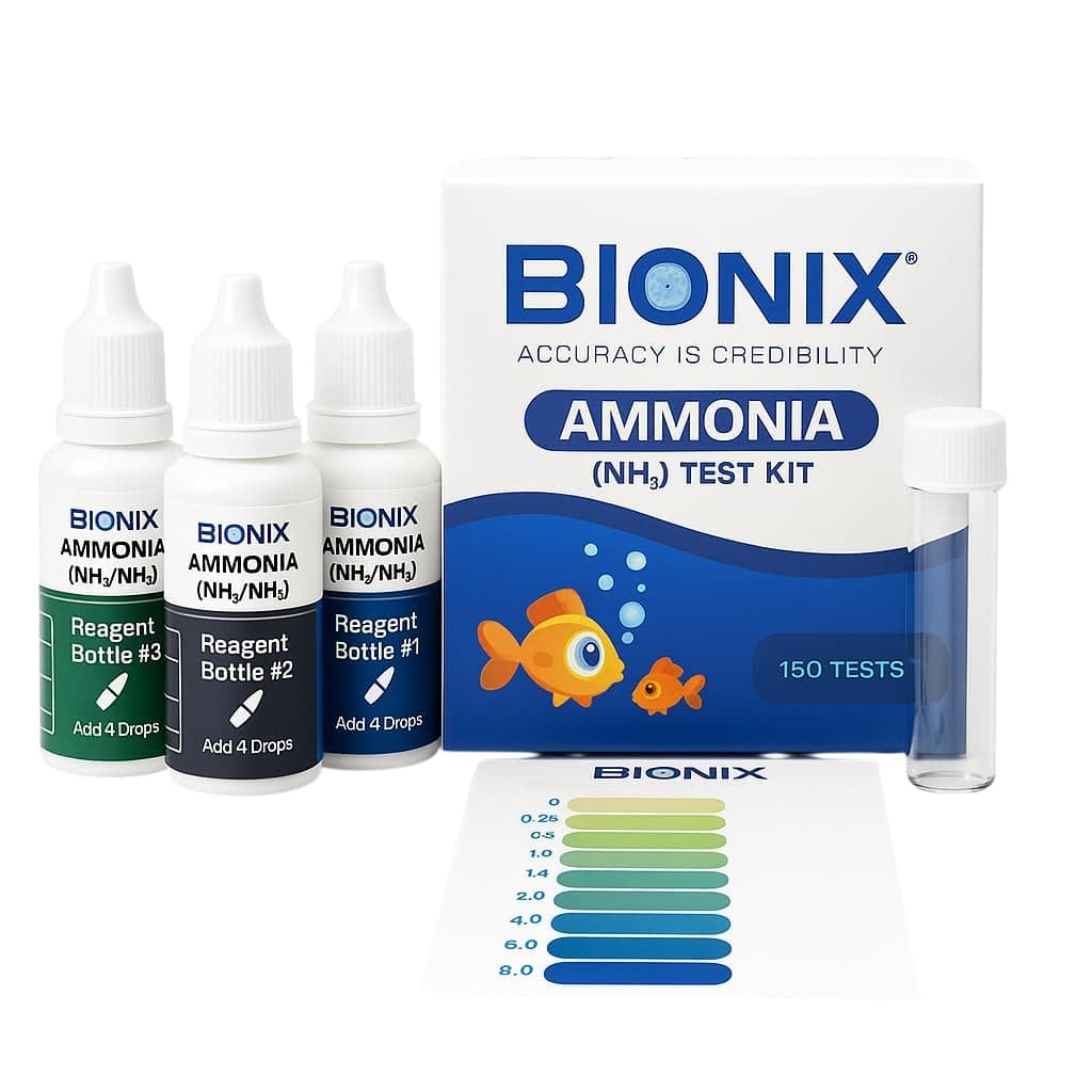 BIONIX Ammonia Test Kit for Freshwater(150 Test)