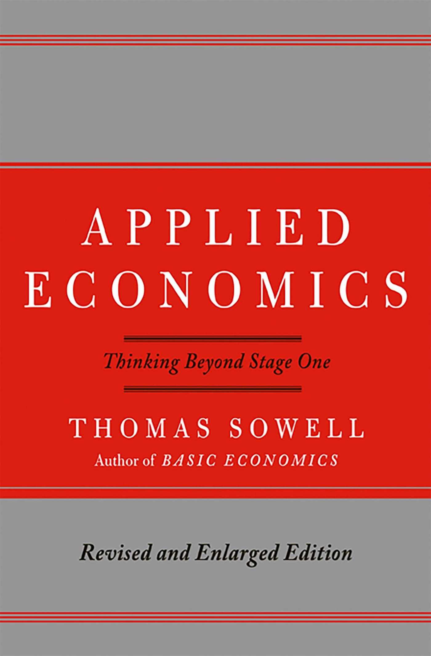 Applied Economics: Thinking Beyond Stage One Hardcover – 9 Dec. 2008