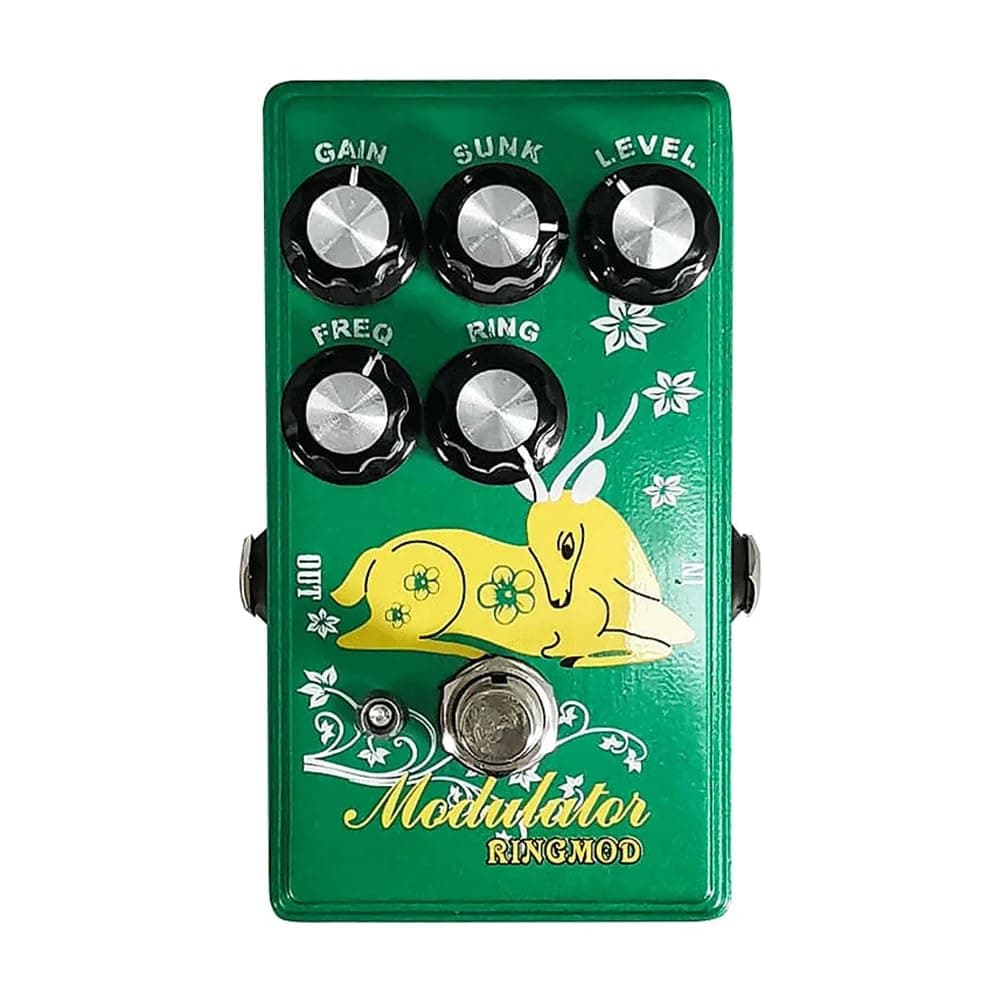 Eleqldwen Electric Guitar Effect Ringmod Multi Modulation Pedal, Guitar Pedal Accessories