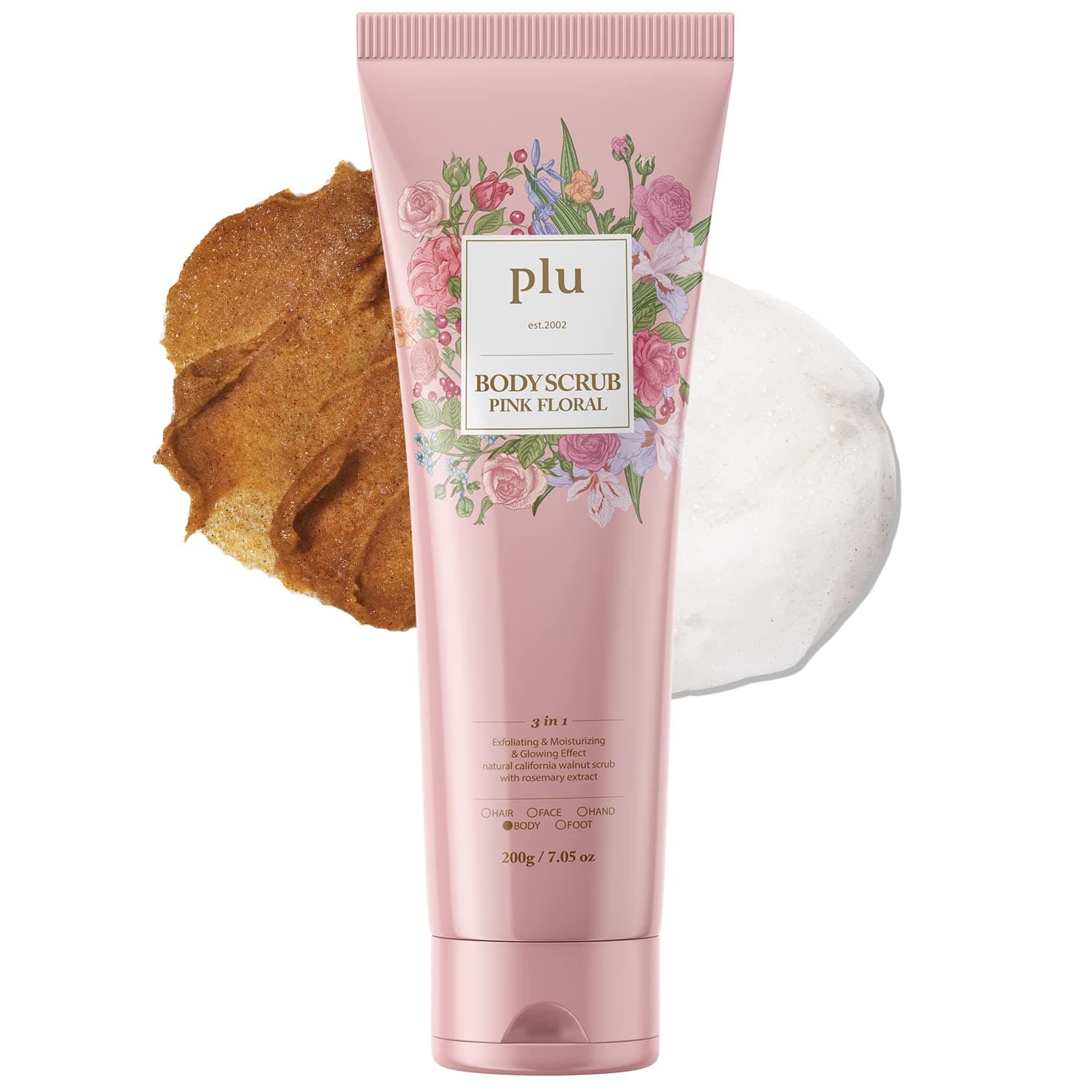 Body Scrub Pink Floral