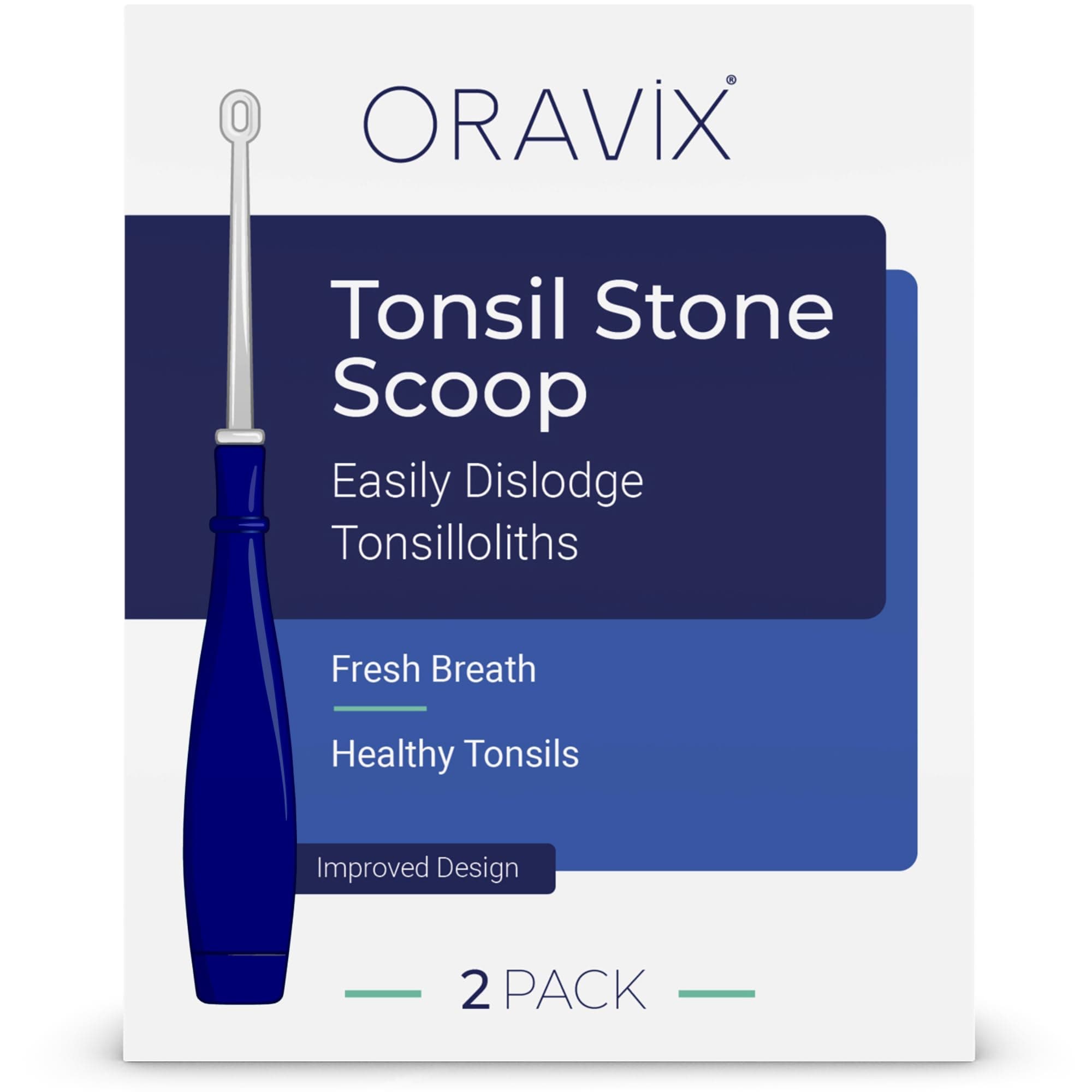ORAVIX LED Tonsil Stone Remover | Bad Breath Cure | Easily Navigate Tonsil crypts | Tonsil Stones Removal Tool with 3 Interchangeable nozzles | Curettage Pick | Oral Hygiene |