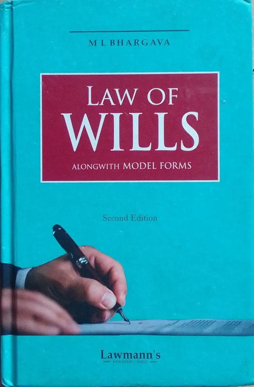 Law of Wills alongwith Model Forms