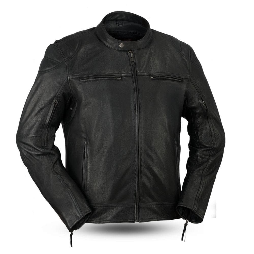 First Mfg CoTop Performer - Men's Motorcycle Biker Riding Leather Jacket
