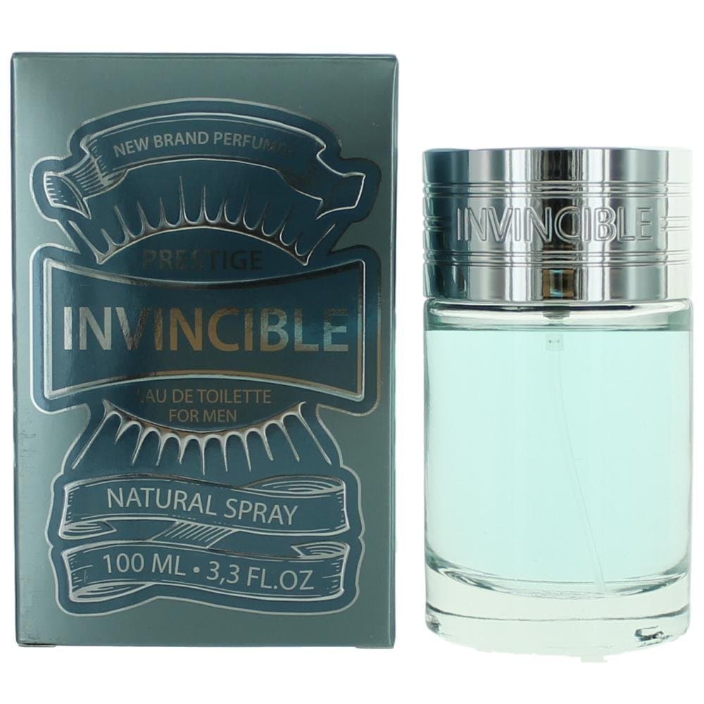 New Brand Prestige Invincible For Men 3.3 oz EDT Spray