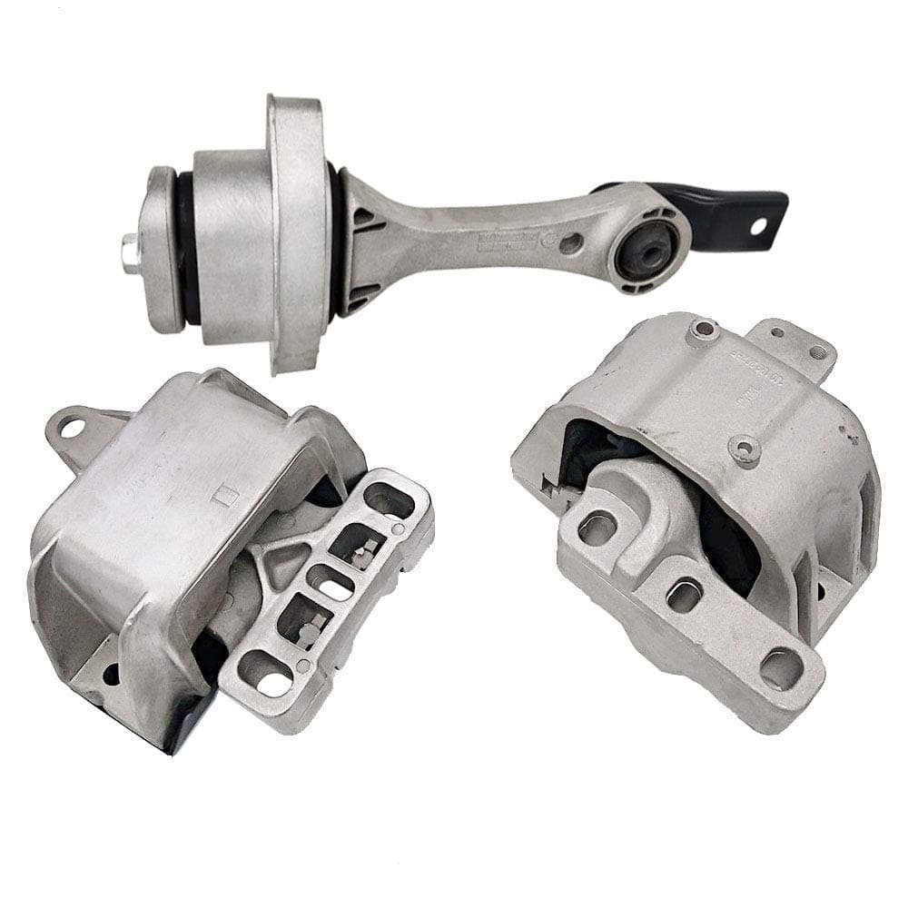 Engine Motor Mount Compatible with 1998-2006 VW Beetle, Golf, GTI 1.8L, 1.9L, 2.0L 3PCS A6929, A6930, A6935 1J0199262CL, 1J0199955AJ