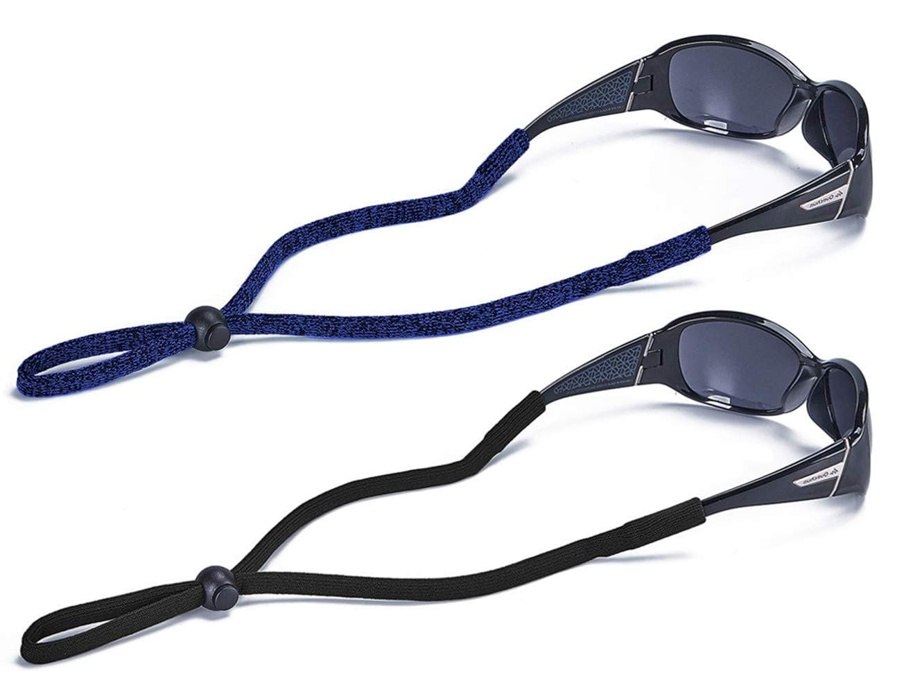 Shinkoda Sunglasses Strap Adjustable Standard End Rope Eyewear Retainer, Pack of 2