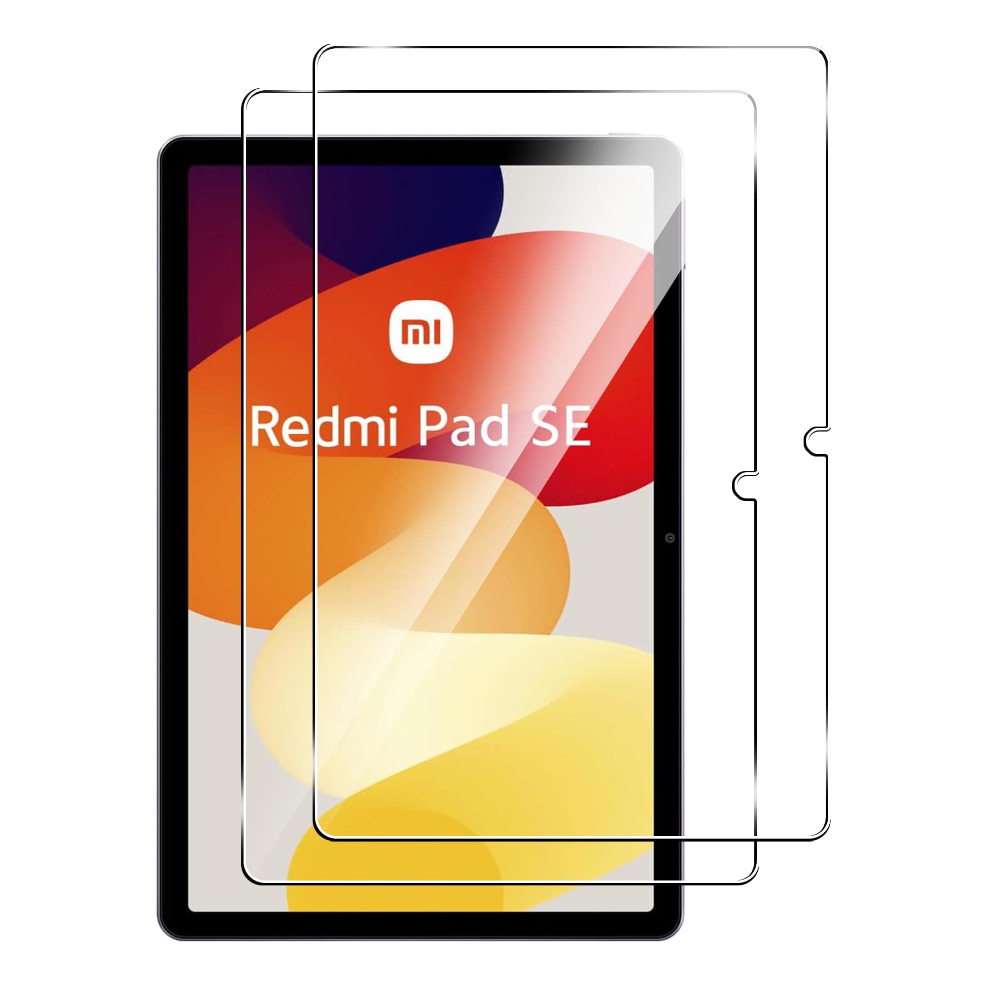 for Xiaomi Redmi Pad SE 11 inch Screen Protector,9H Hardness, Anti-Scratch, Tempered Glass flim, Case Friendly, Anti-Scratch,(2PACK)