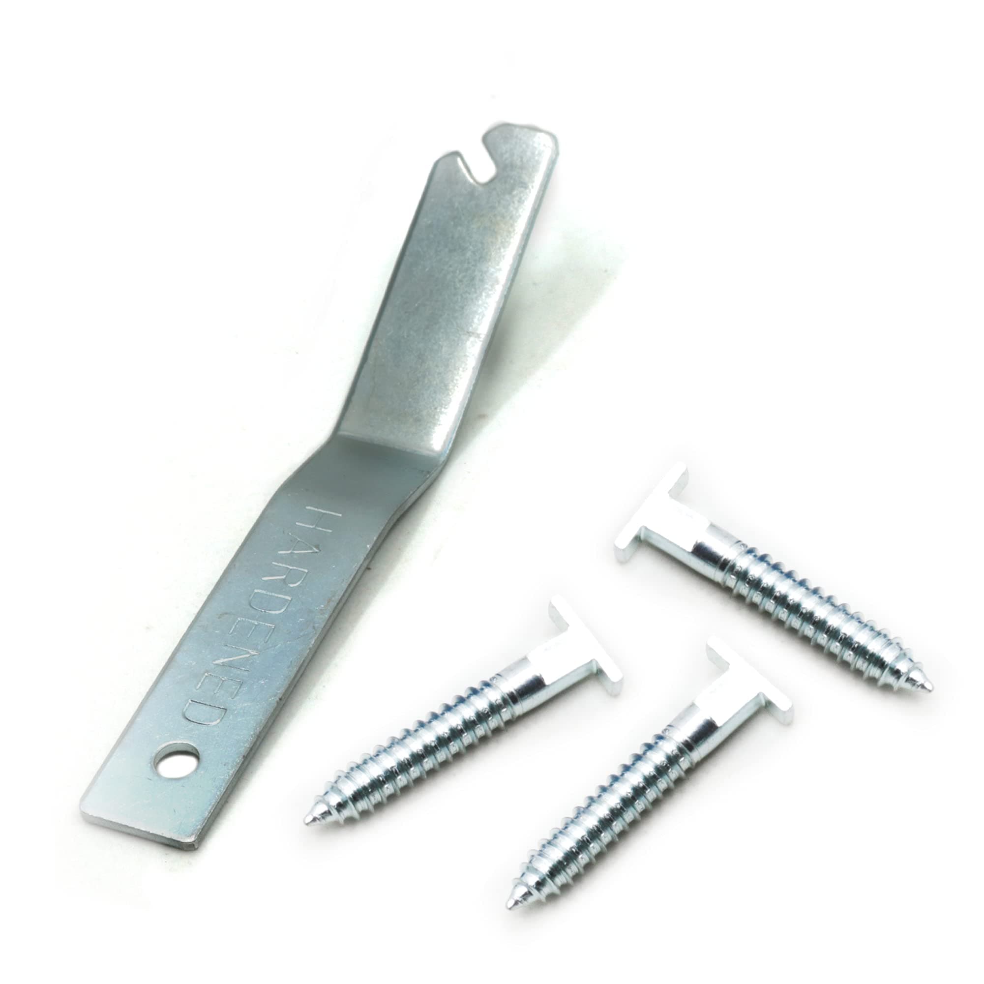 T-Screw Security Hangers - 100 Pack - T-Screws Picture Frame Locking Hardware to Lock Artwork